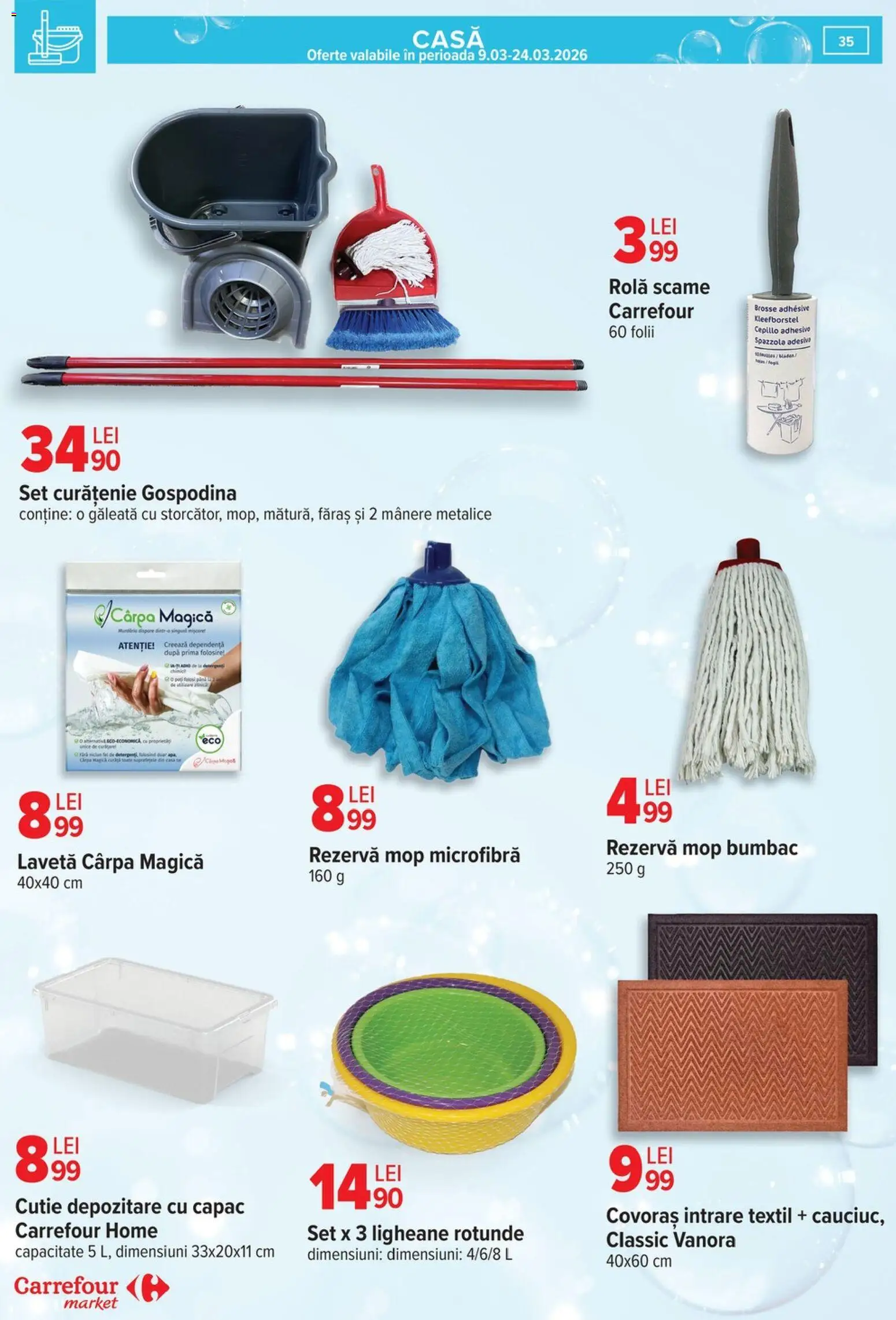 Catalog Carrefour 9 - 16 Martie 2026 | Pagina 41 | Produse: Mop, Cutie, Bisiklet Aparatları, Apă