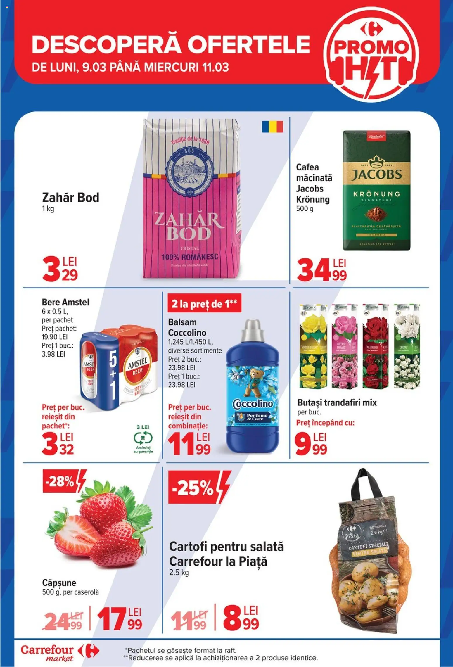 Catalog Carrefour 9 - 16 Martie 2026 | Pagina 6 | Produse: Balsam, Cafea, Bere, Cartofi