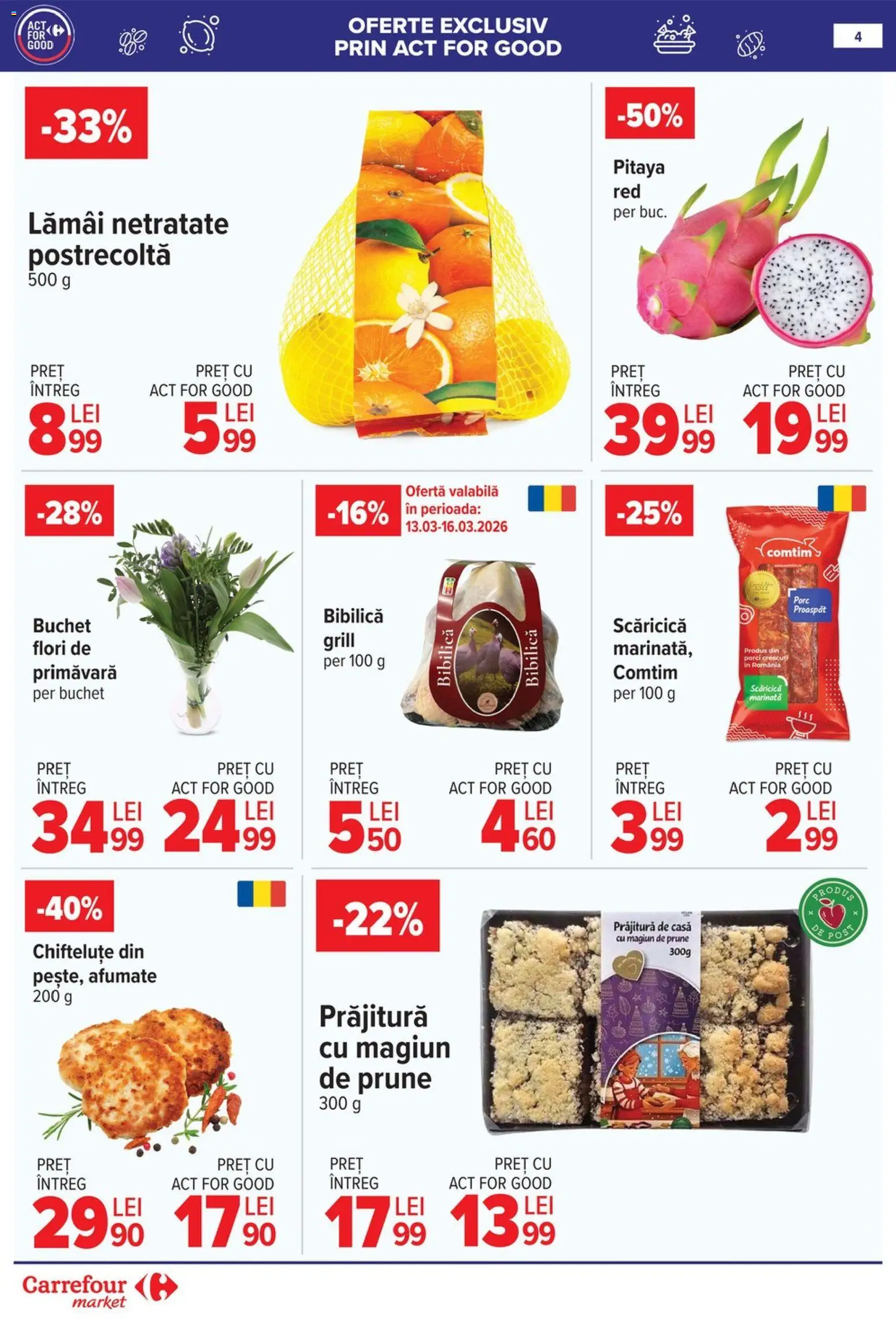 Catalog Carrefour 9 - 16 Martie 2026 | Pagina 7 | Produse: Grill, Prăjitură, Prune