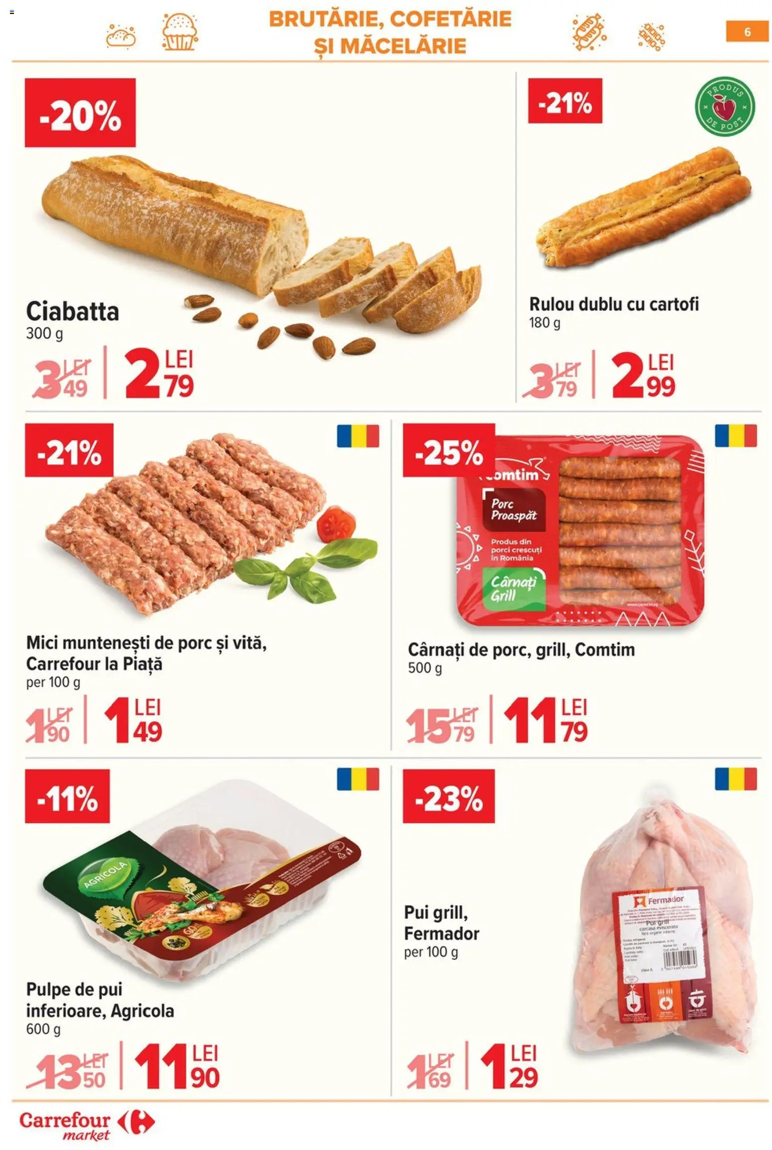 Catalog Carrefour 9 - 16 Martie 2026 | Pagina 9 | Produse: Grill, Hacıyatmaz Kedi Oyuncağı, Mici, Cârnați