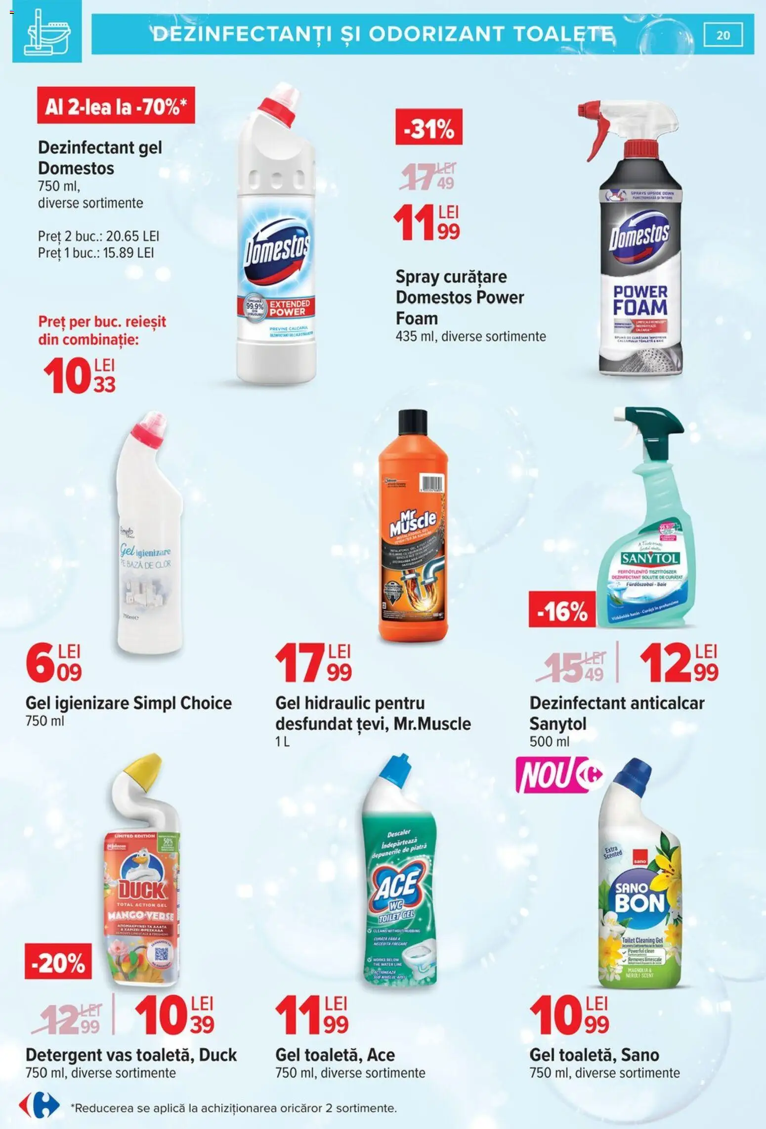 Catalog Carrefour 9 - 23 Martie 2026 | Pagina 20 | Produse: Pară, Detergent, Mango