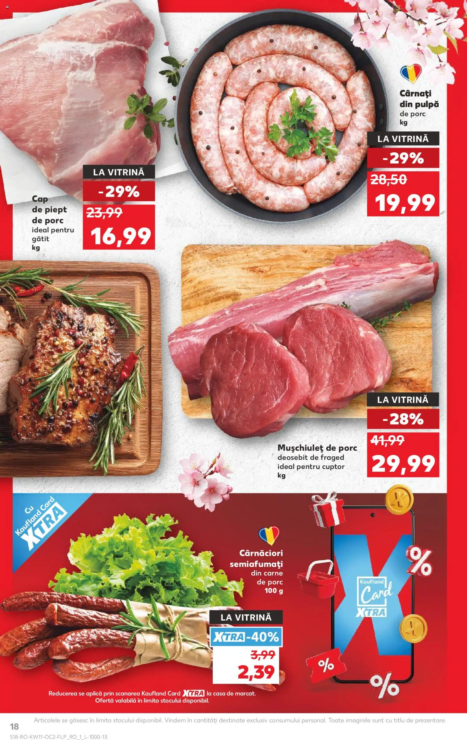 Catalog Kaufland 11 - 16 Martie 2026 | Pagina 18 | Produse: Cuptor, Vitrină, Carne De Porc, Cârnați