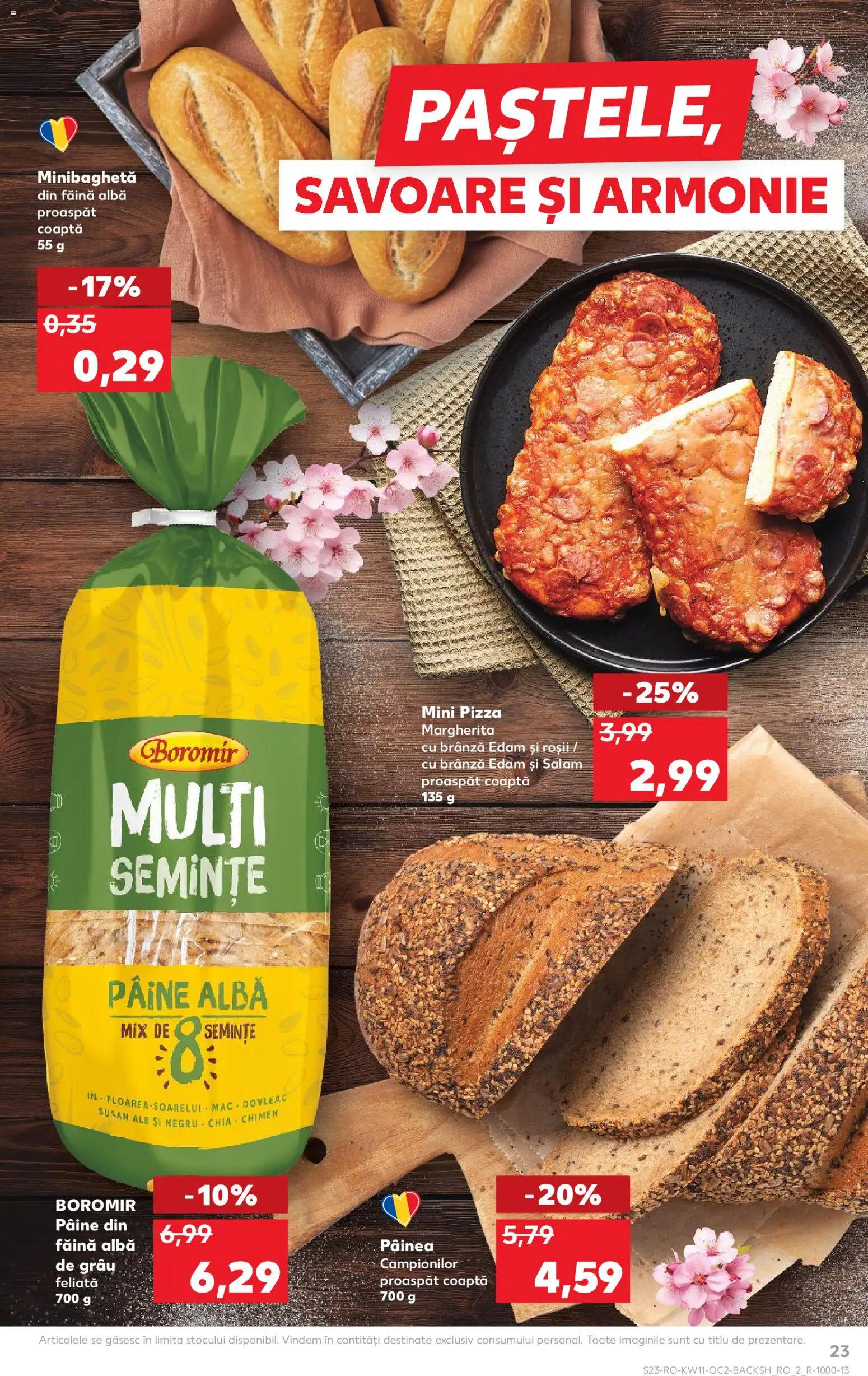 Catalog Kaufland 11 - 16 Martie 2026 | Pagina 23 | Produse: Semințe, Brânză, Salam, Făină