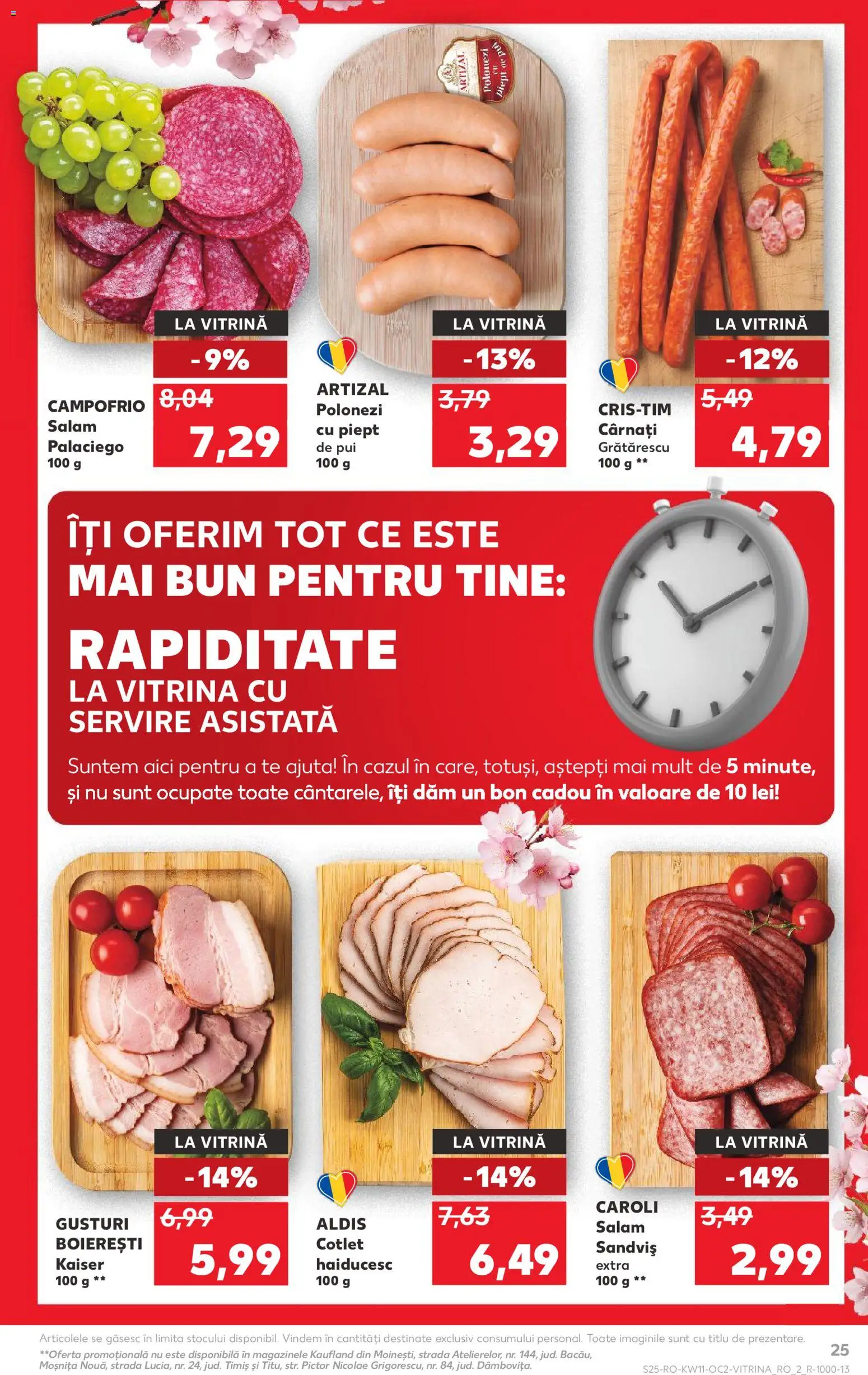 Catalog Kaufland 11 - 16 Martie 2026 | Pagina 25 | Produse: Lait de coco, Vitrină, Salam, Cârnați