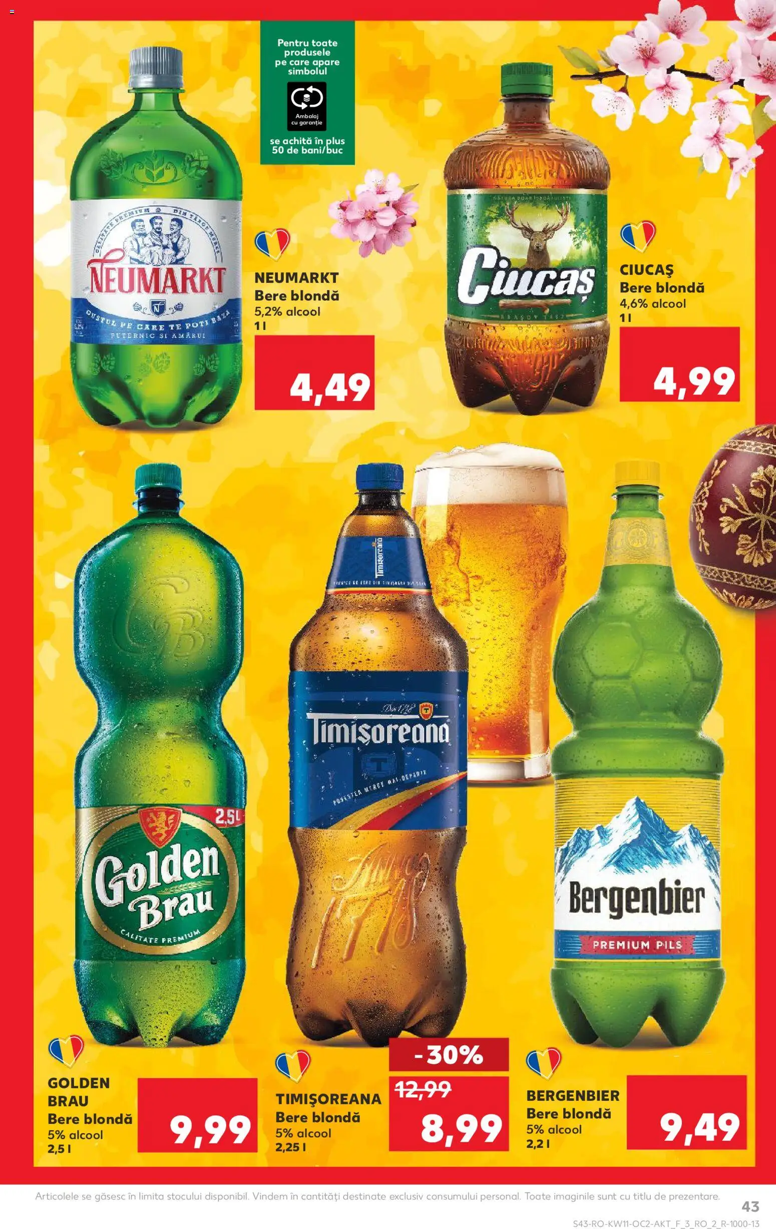Catalog Kaufland 11 - 16 Martie 2026 | Pagina 43 | Produse: Atıştırmalık, Bere, Plastik Kulübe
