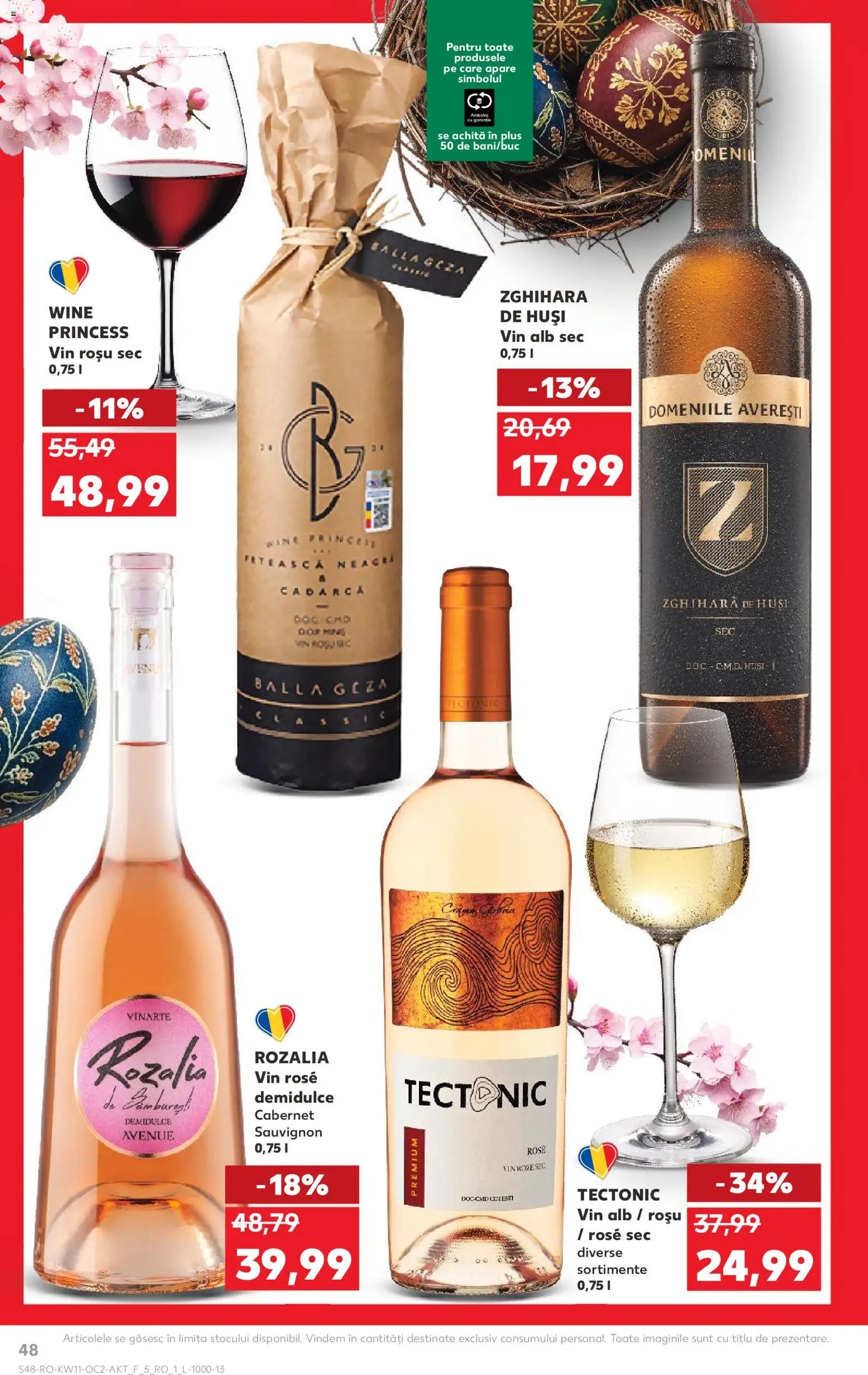 Catalog Kaufland 11 - 16 Martie 2026 | Pagina 48 | Produse: Vin