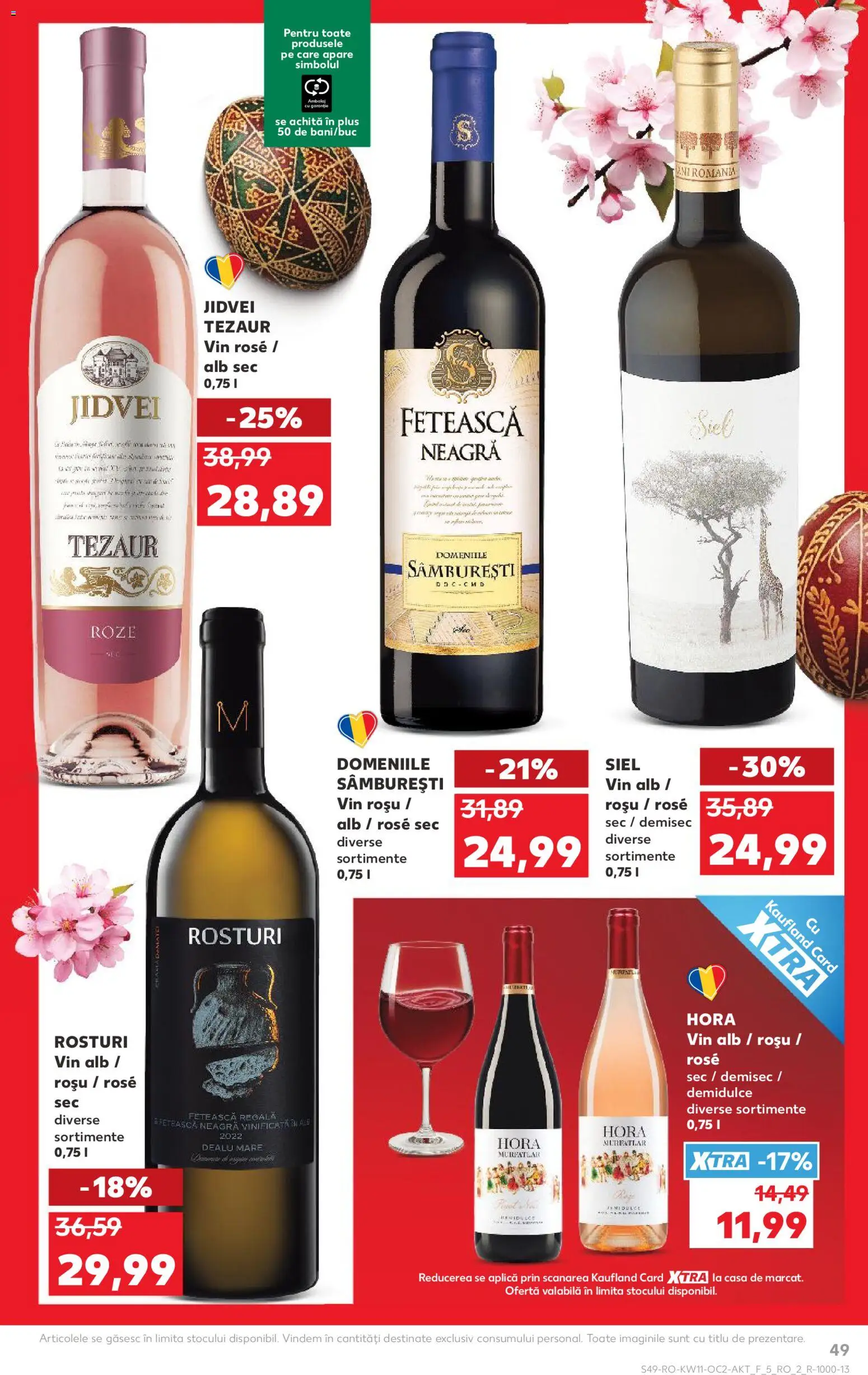 Catalog Kaufland 11 - 16 Martie 2026 | Pagina 49 | Produse: Vin