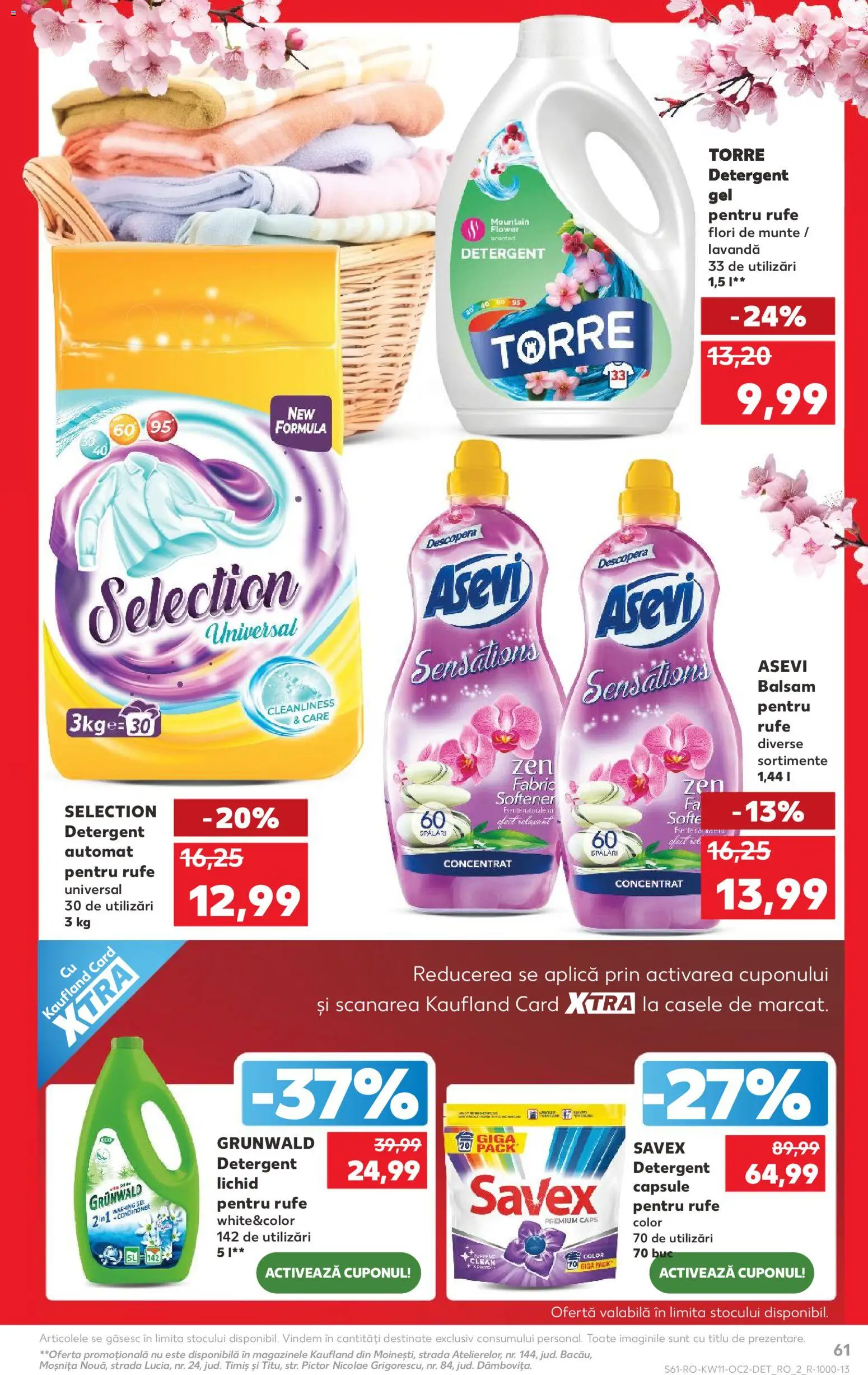Catalog Kaufland 11 - 16 Martie 2026 | Pagina 61 | Produse: Pomelo, Kedi Ödül Oyuncakları, Balsam, Detergent