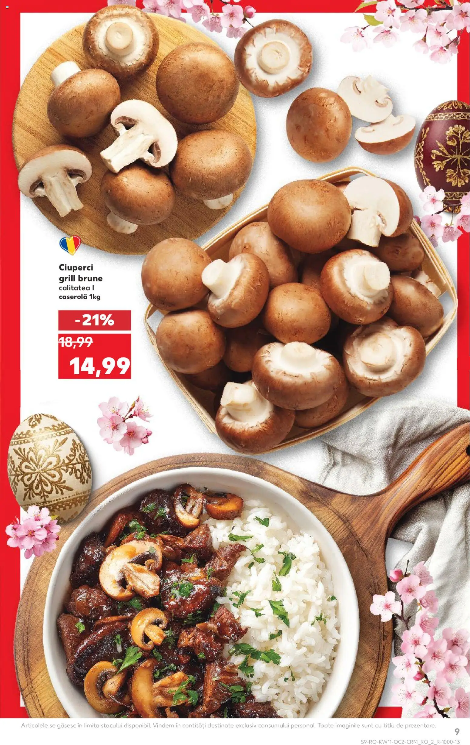 Catalog Kaufland 11 - 16 Martie 2026 | Pagina 9 | Produse: Grill, Ciuperci