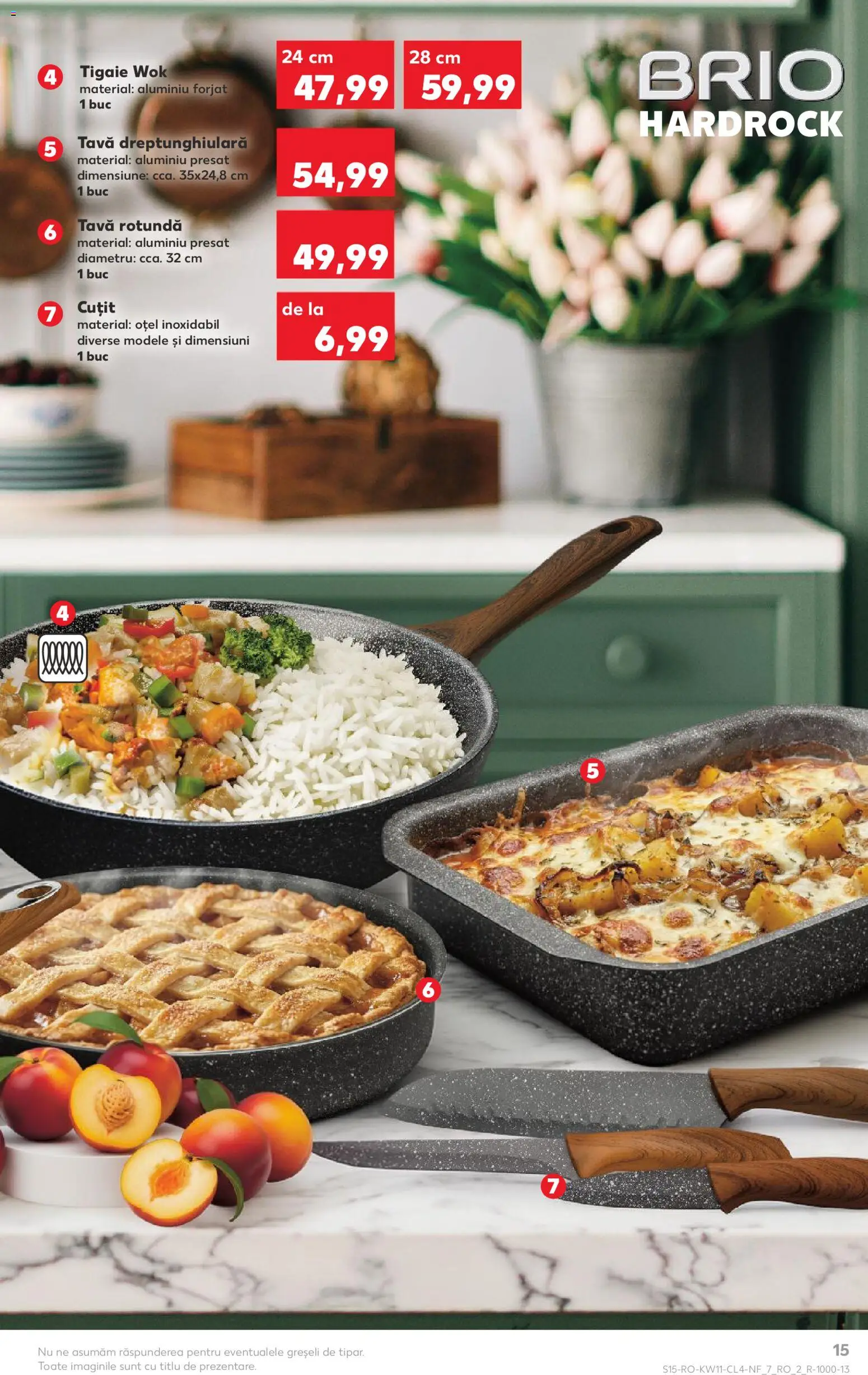 Catalog Kaufland 11 - 16 Martie 2026 | Pagina 15 | Produse: Tigaie, Cuțit