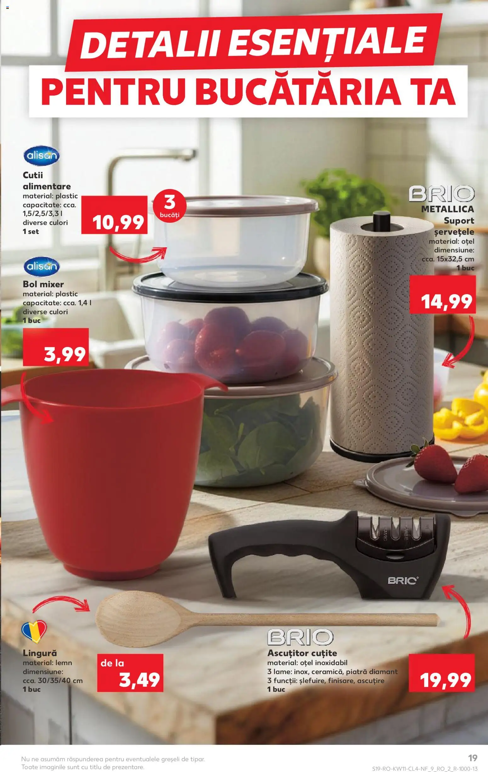 Catalog Kaufland 11 - 16 Martie 2026 | Pagina 19 | Produse: Mixer, Bol