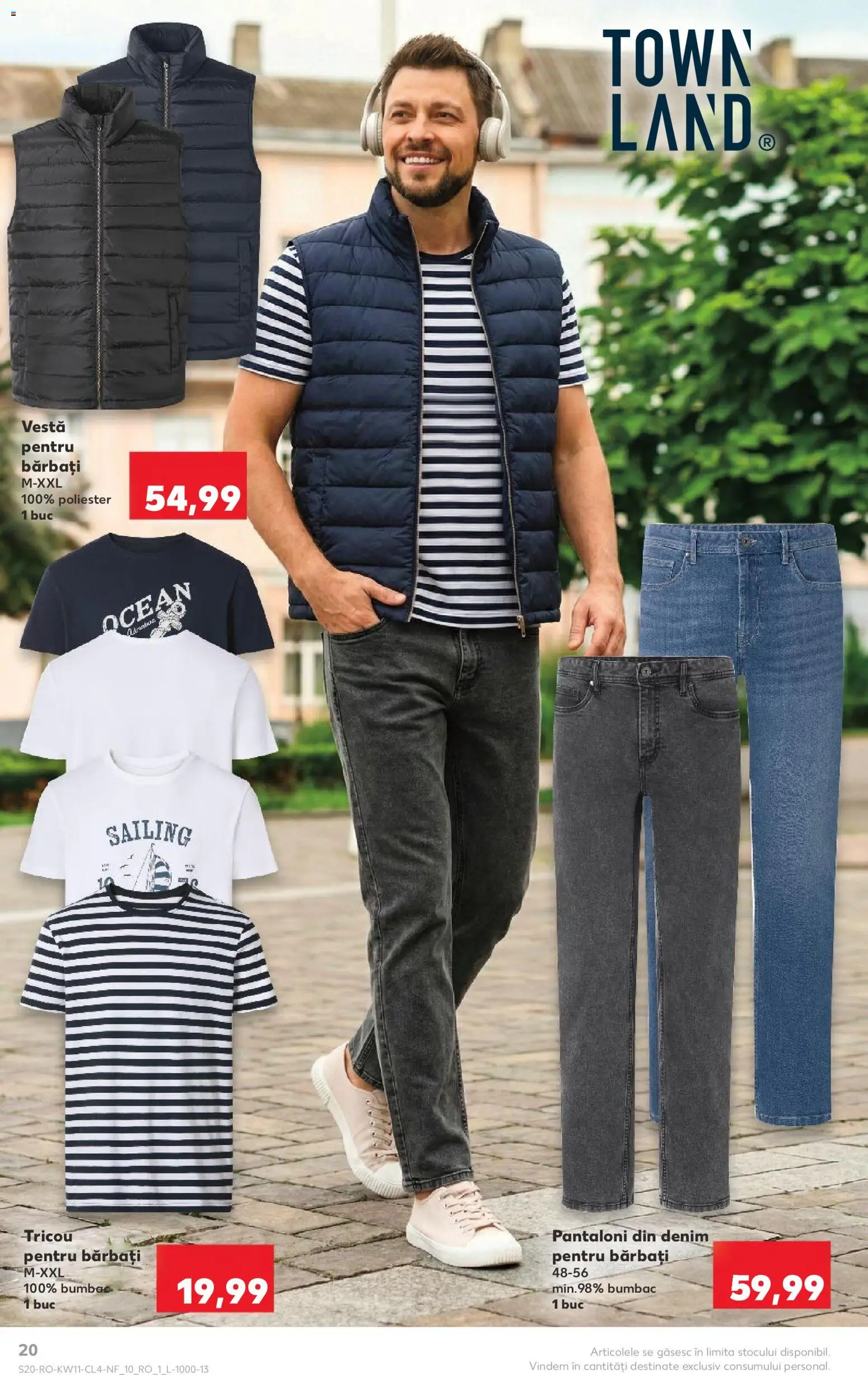 Catalog Kaufland 11 - 16 Martie 2026 | Pagina 20 | Produse: Kestane, Tricou, Vestă, Pantaloni