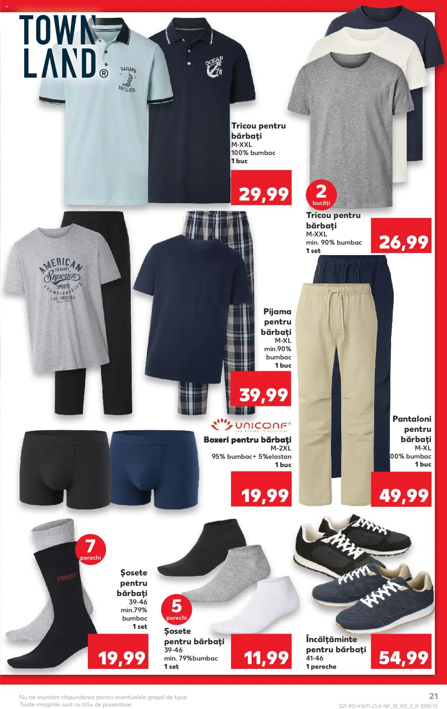Catalog Kaufland 11 - 16 Martie 2026 | Pagina 21 | Produse: Kestane, Bornoz takımı, Tricou, Șosete