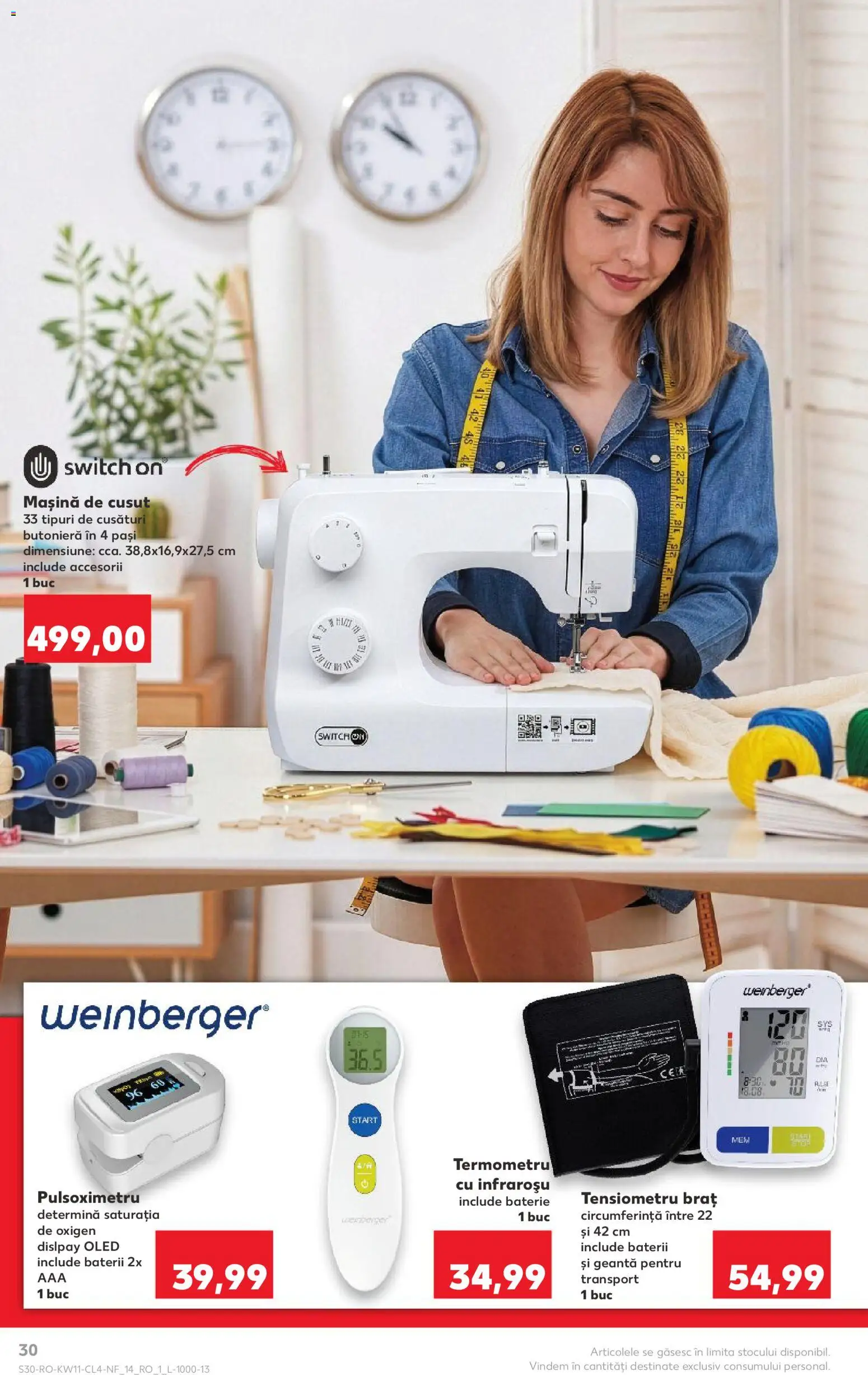 Catalog Kaufland 11 - 16 Martie 2026 | Pagina 30 | Produse: Tensiometru, Monitor, Geantă, Baterii