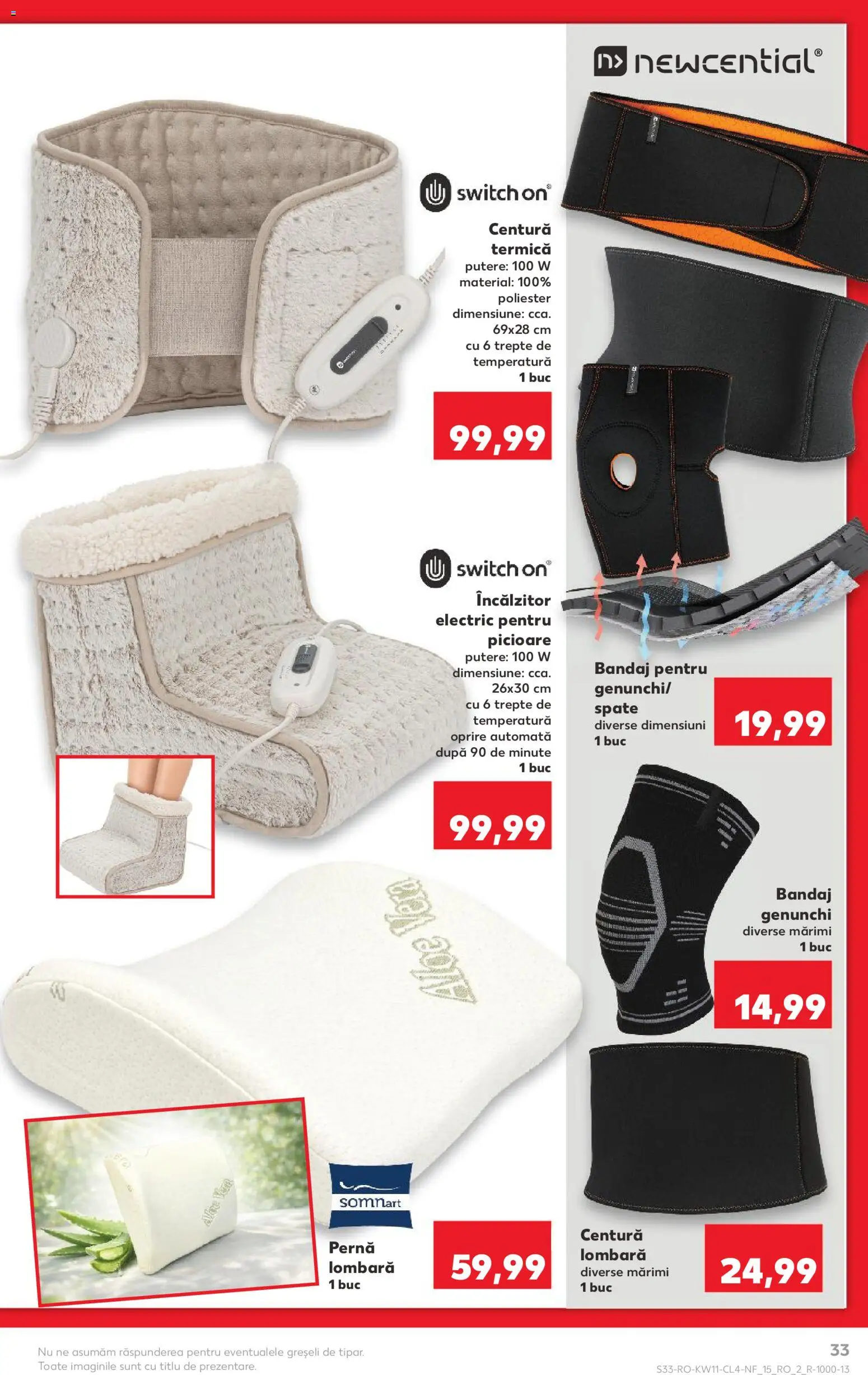 Catalog Kaufland 11 - 16 Martie 2026 | Pagina 33 | Produse: Pernă