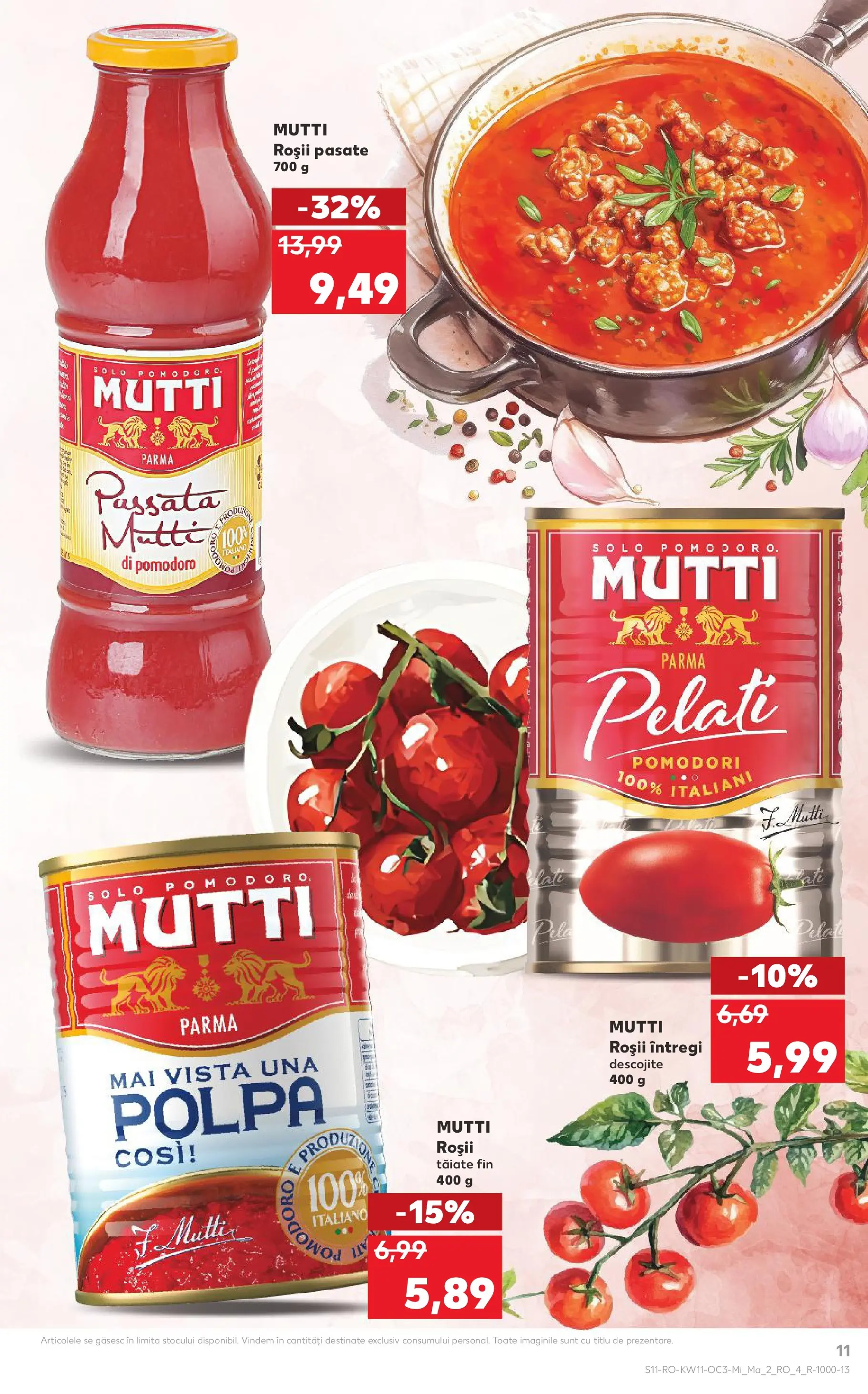Catalog Kaufland 11 - 16 Martie 2026 | Pagina 11 | Produse: Roșii