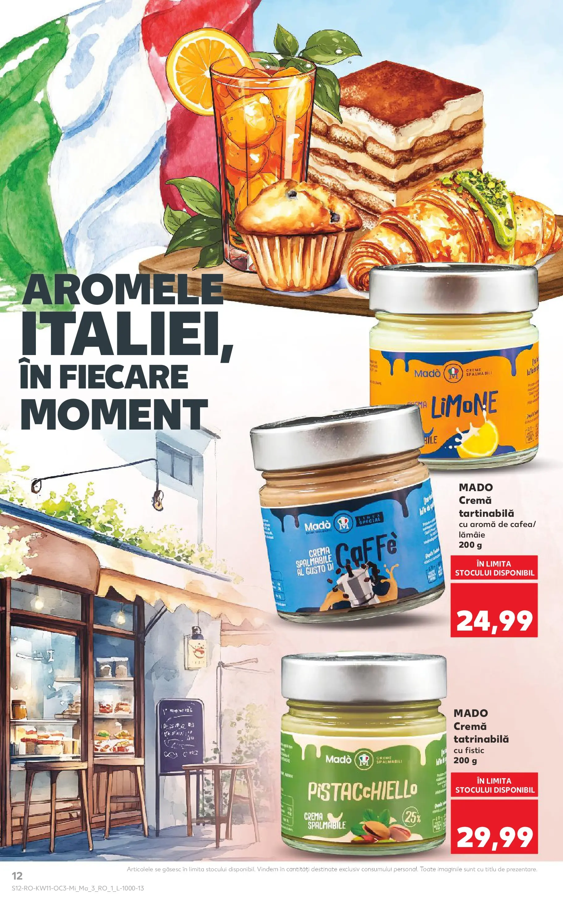 Catalog Kaufland 11 - 16 Martie 2026 | Pagina 12 | Produse: Cremă, Fistic, Cremă tartinabilă, Lămâie