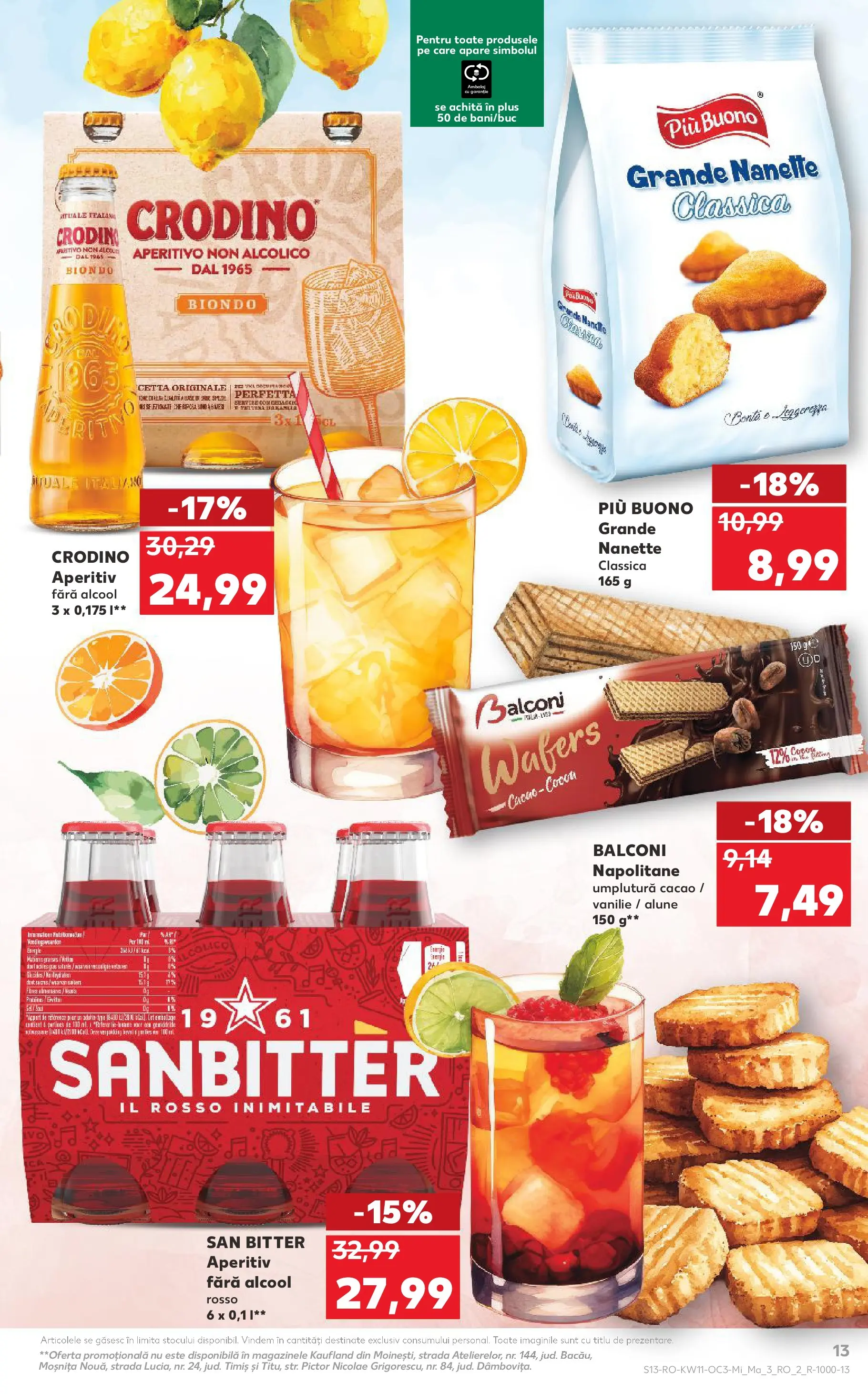 Catalog Kaufland 11 - 16 Martie 2026 | Pagina 13 | Produse: Napolitane, Alune, Cacao