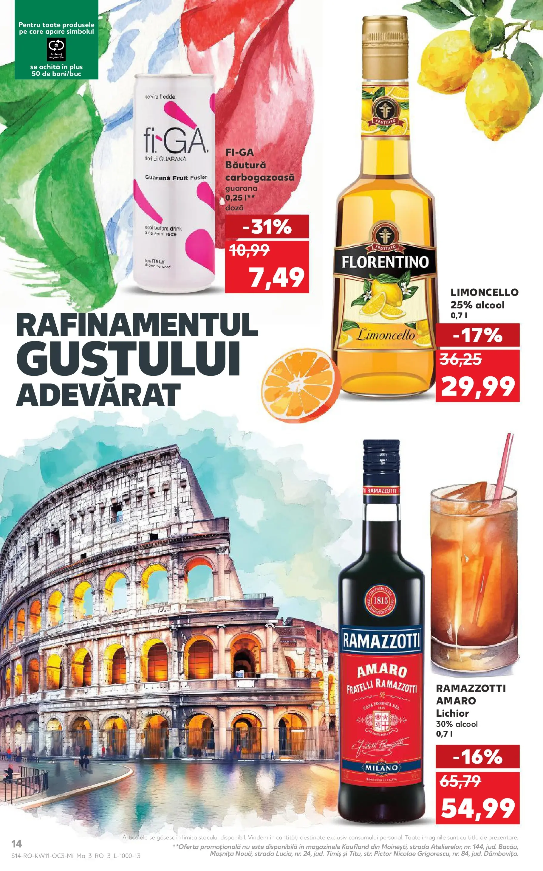 Catalog Kaufland 11 - 16 Martie 2026 | Pagina 14 | Produse: Lichior