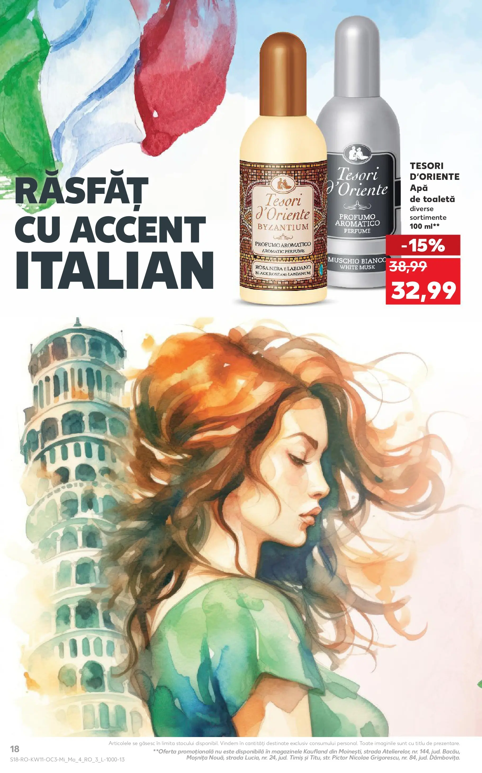 Catalog Kaufland 11 - 16 Martie 2026 | Pagina 18 | Produse: Toaletă, Apă de toaletă, Apă