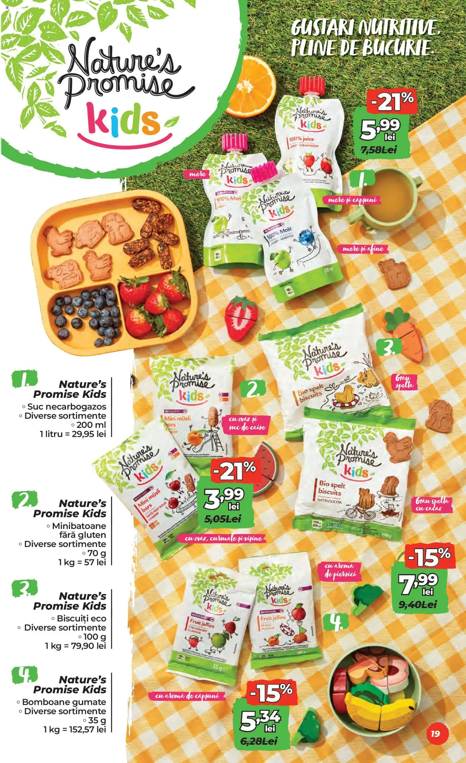 Catalog Mega Image 5 - 31 Martie 2026 | Pagina 19 | Produse: Şerit ödül, Mere, Căpșuni, Ahtapot