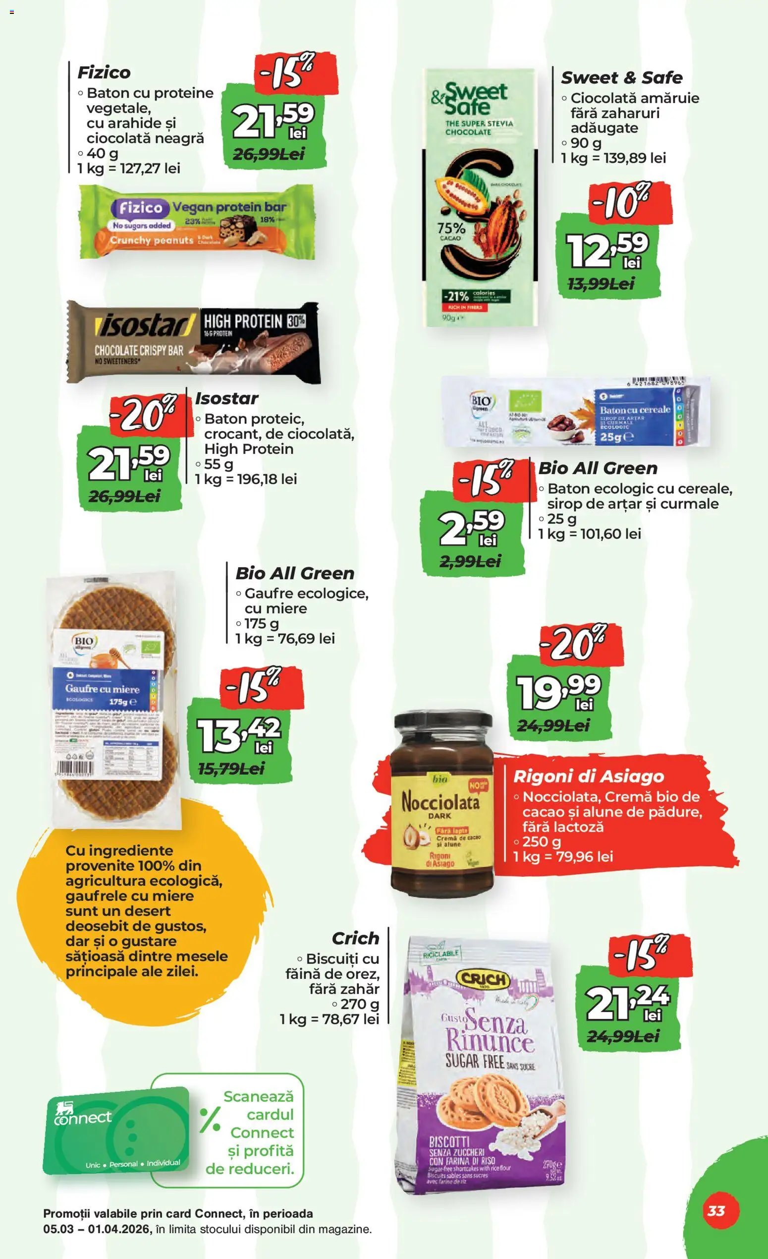 Catalog Mega Image 5 - 31 Martie 2026 | Pagina 33 | Produse: Alune, Sirop de arțar, Sirop, Zahăr