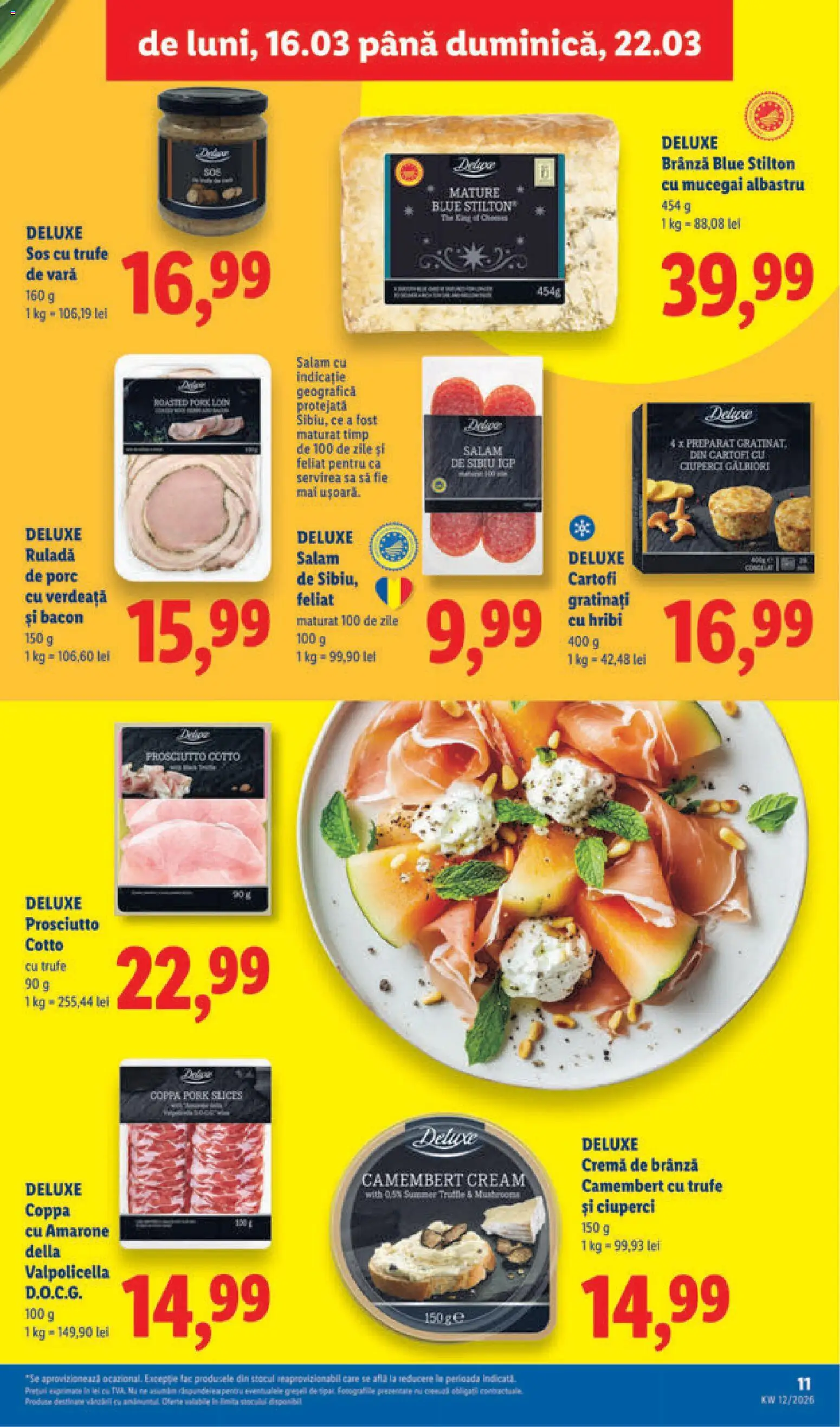 Catalog LIDL 16 - 21 Martie 2026 | Pagina 11 | Produse: Bacon, Salam, Sos, Verdeață