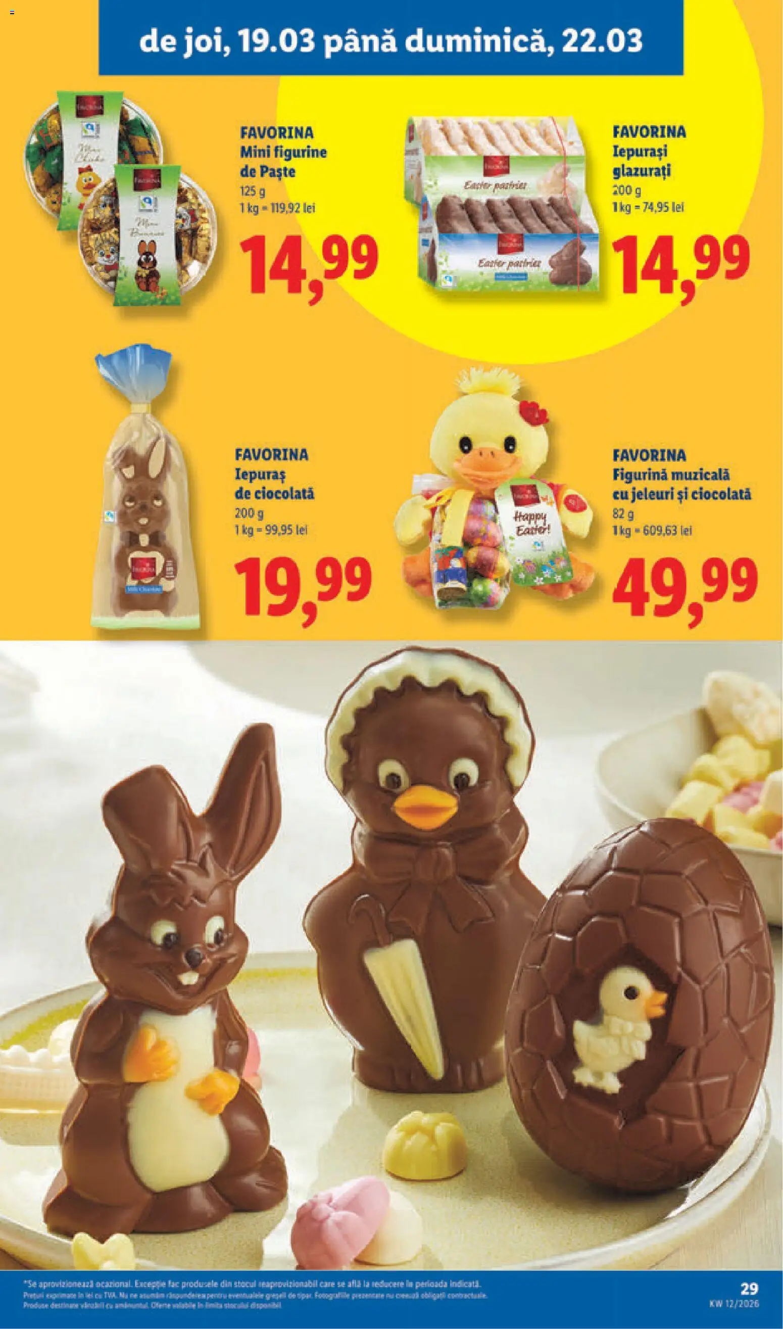 Catalog LIDL 16 - 21 Martie 2026 | Pagina 29 | Produse: Ciocolată, Paste, Jeleuri