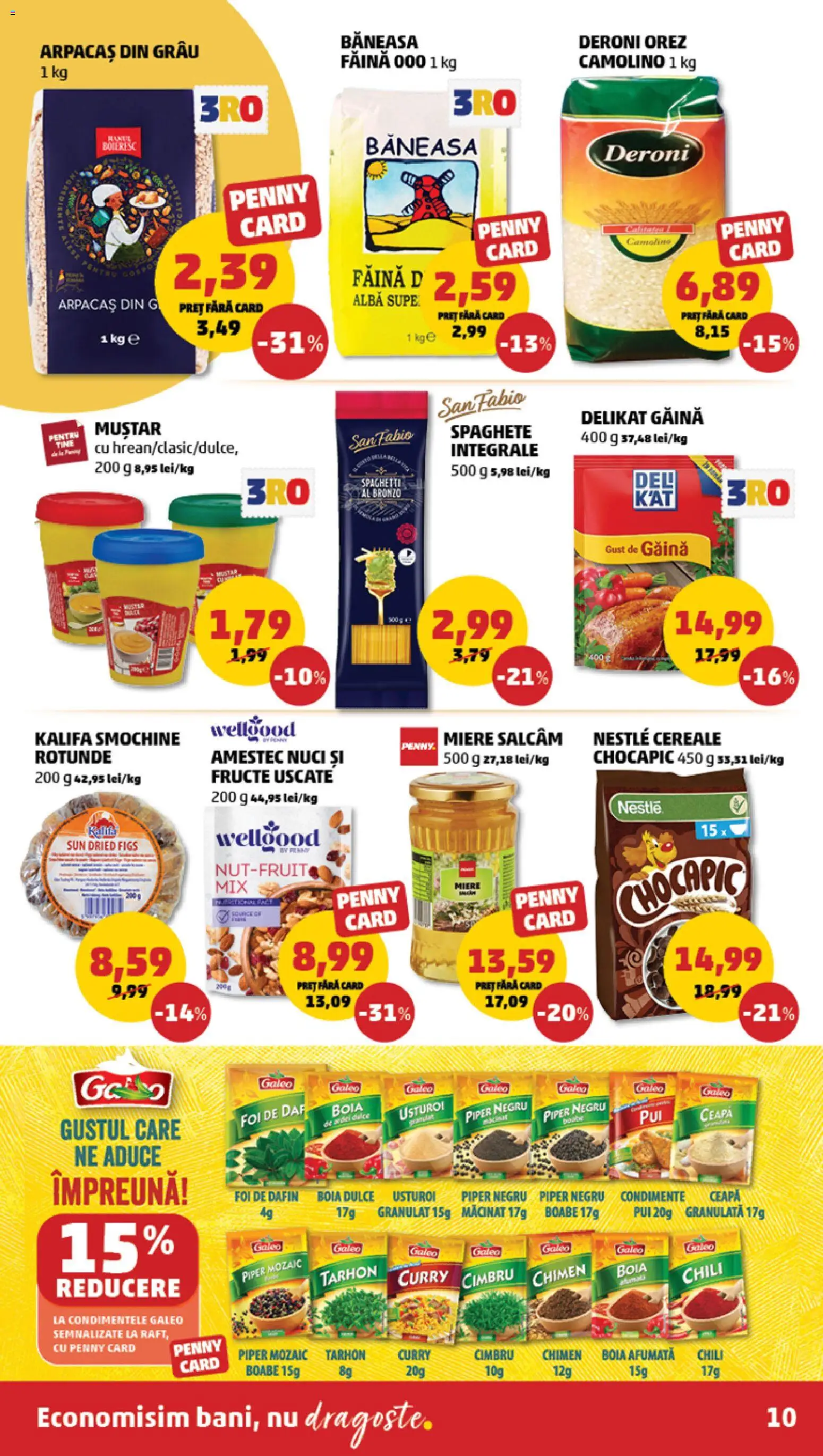 Catalog PENNY Market 11 - 16 Martie 2026 | Pagina 10 | Produse: Făină, Muștar, Nuci, Fructe