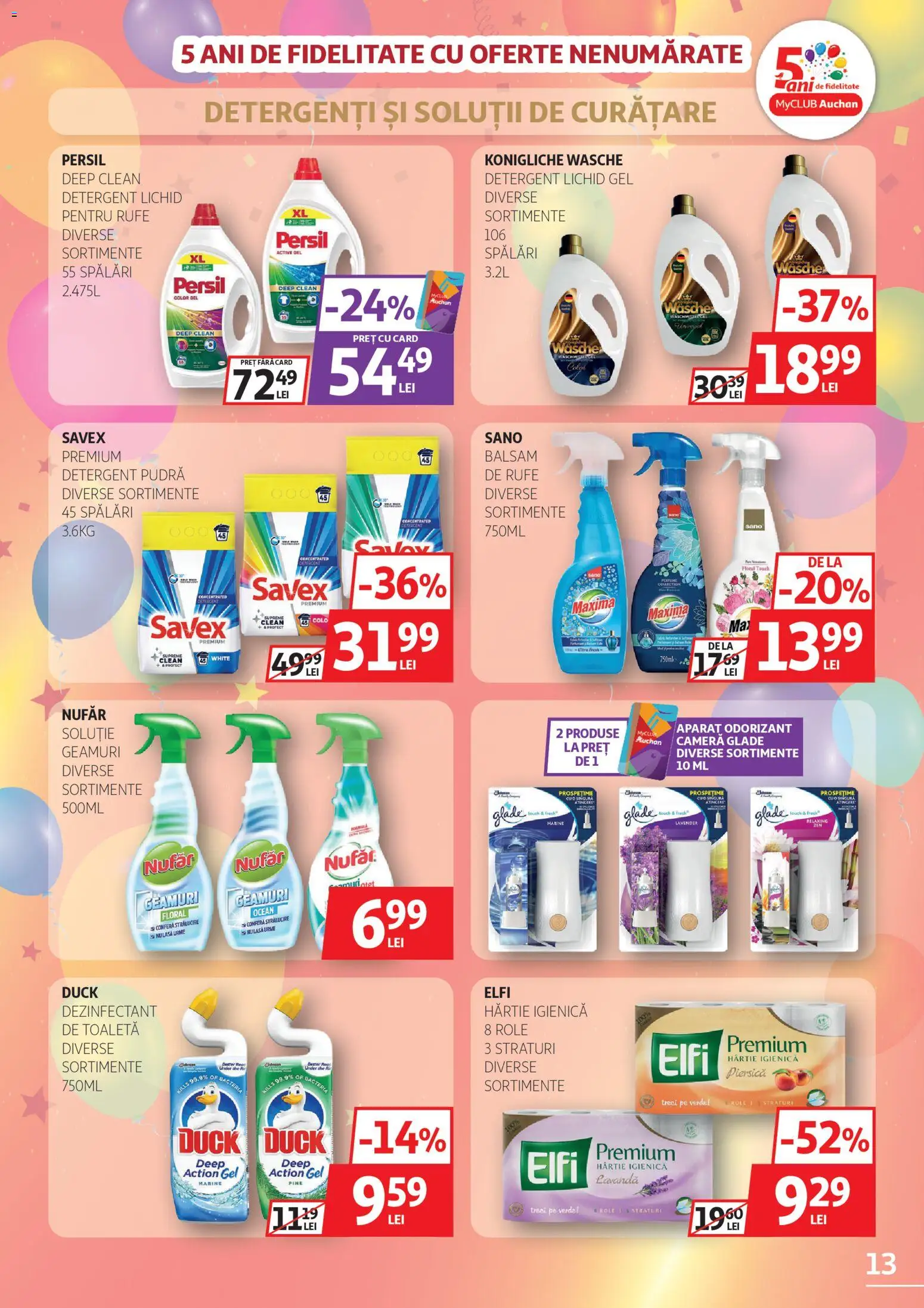 Catalog Auchan 11 - 23 Martie 2026 | Pagina 13 | Produse: Pomelo, Cameră, Role, Balsam