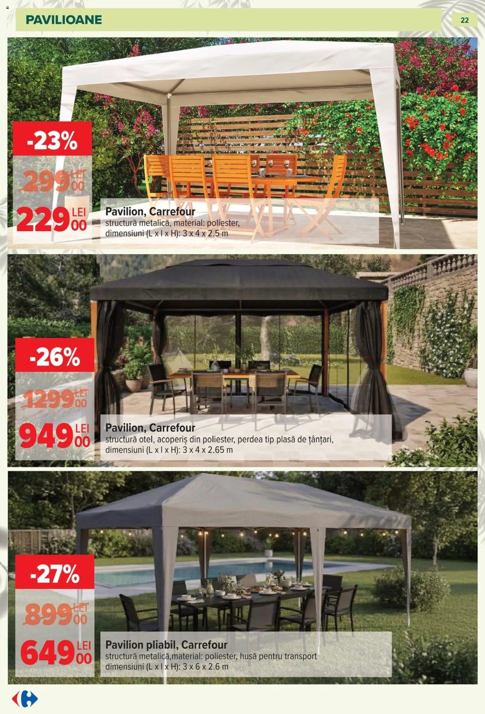 Catalog Carrefour 11 Martie - 11 Mai 2026 | Pagina 22 | Produse: Pavilion, Perdea