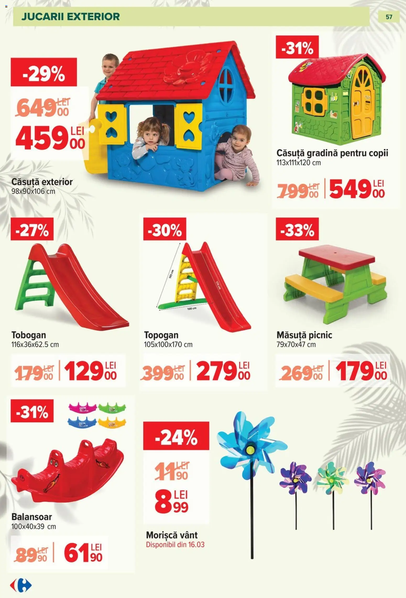 Catalog Carrefour 11 Martie - 11 Mai 2026 | Pagina 57 | Produse: Balansoar