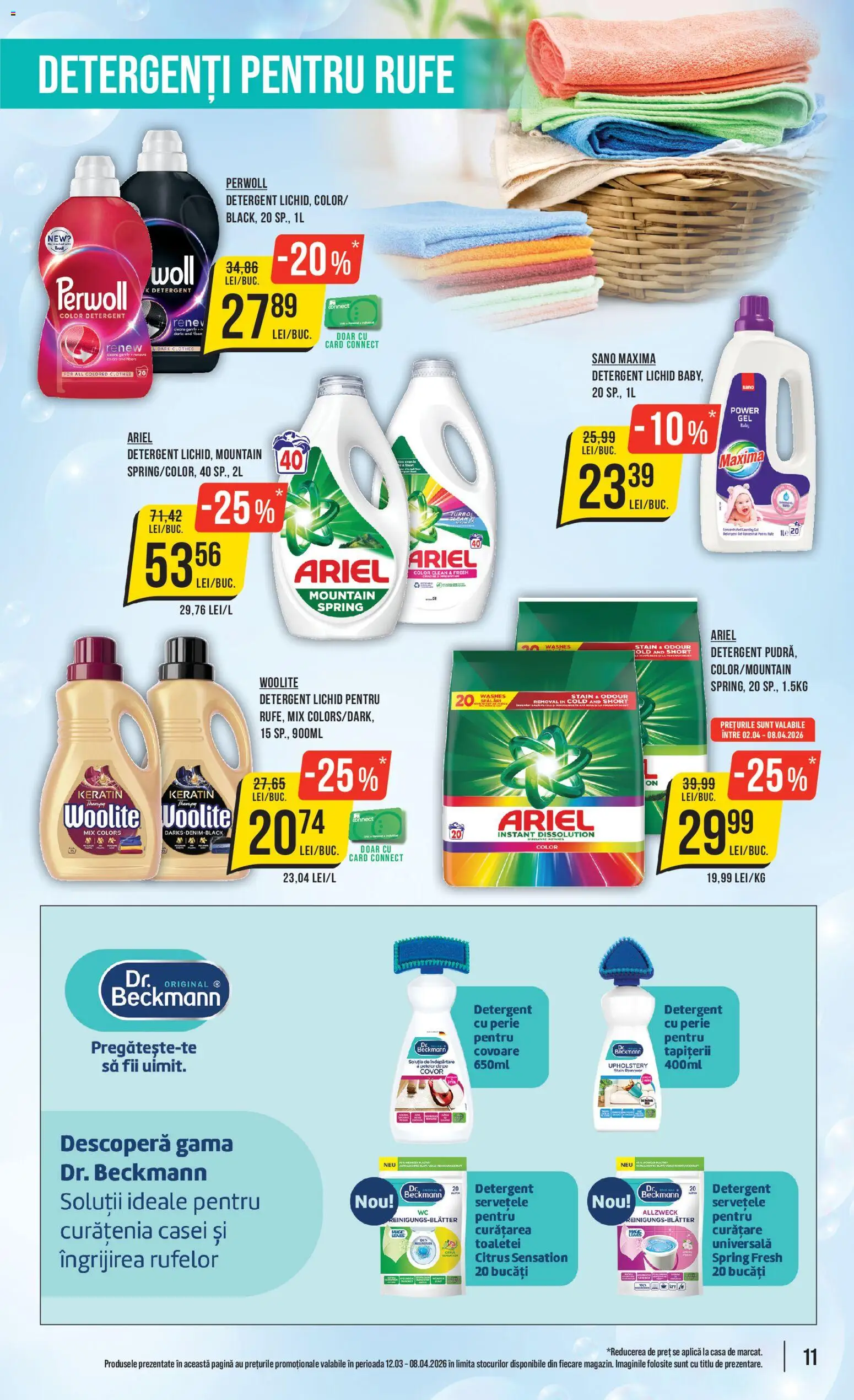 Catalog Mega Image 12 Martie - 7 Aprilie 2026 | Pagina 11 | Produse: Pomelo, Covor, Perie, Detergent