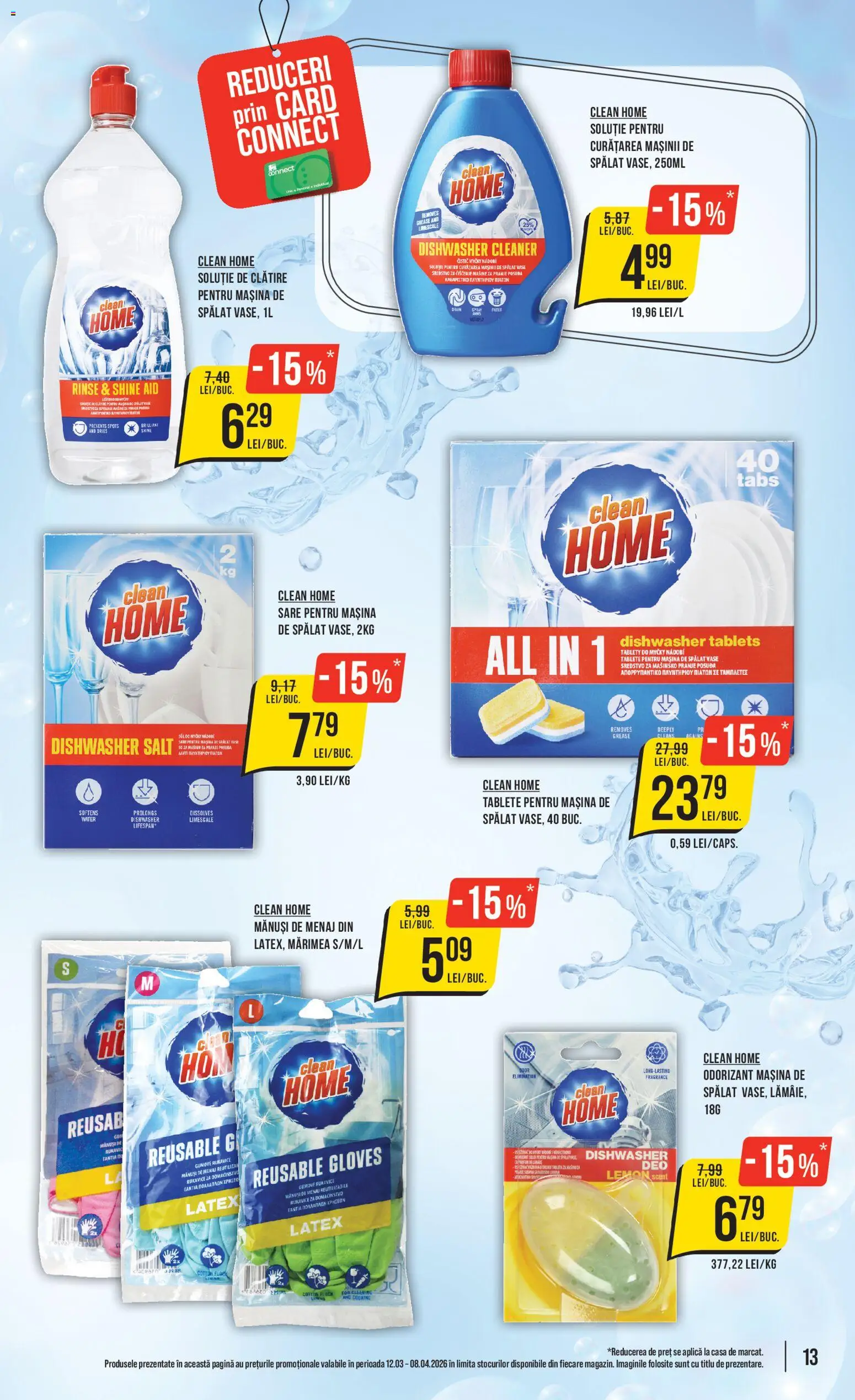 Catalog Mega Image 12 Martie - 7 Aprilie 2026 | Pagina 13 | Produse: Pomelo, Mașină De Spălat Vase, Tablete pentru mașina de spălat, Sare