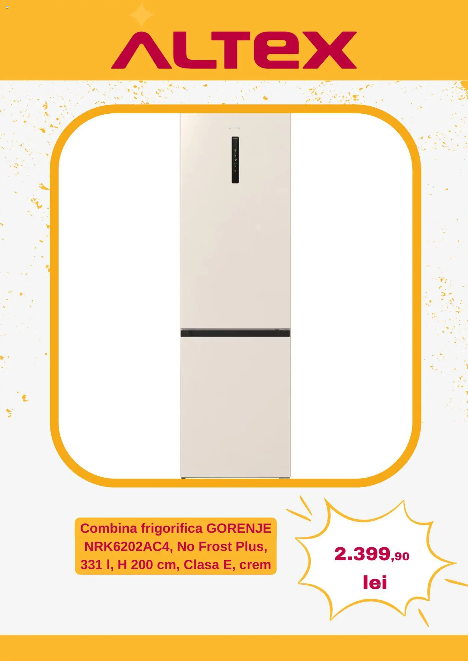 Catalog Altex 12 - 17 Martie 2026 | Pagina 5 | Produse: Combină frigorifică