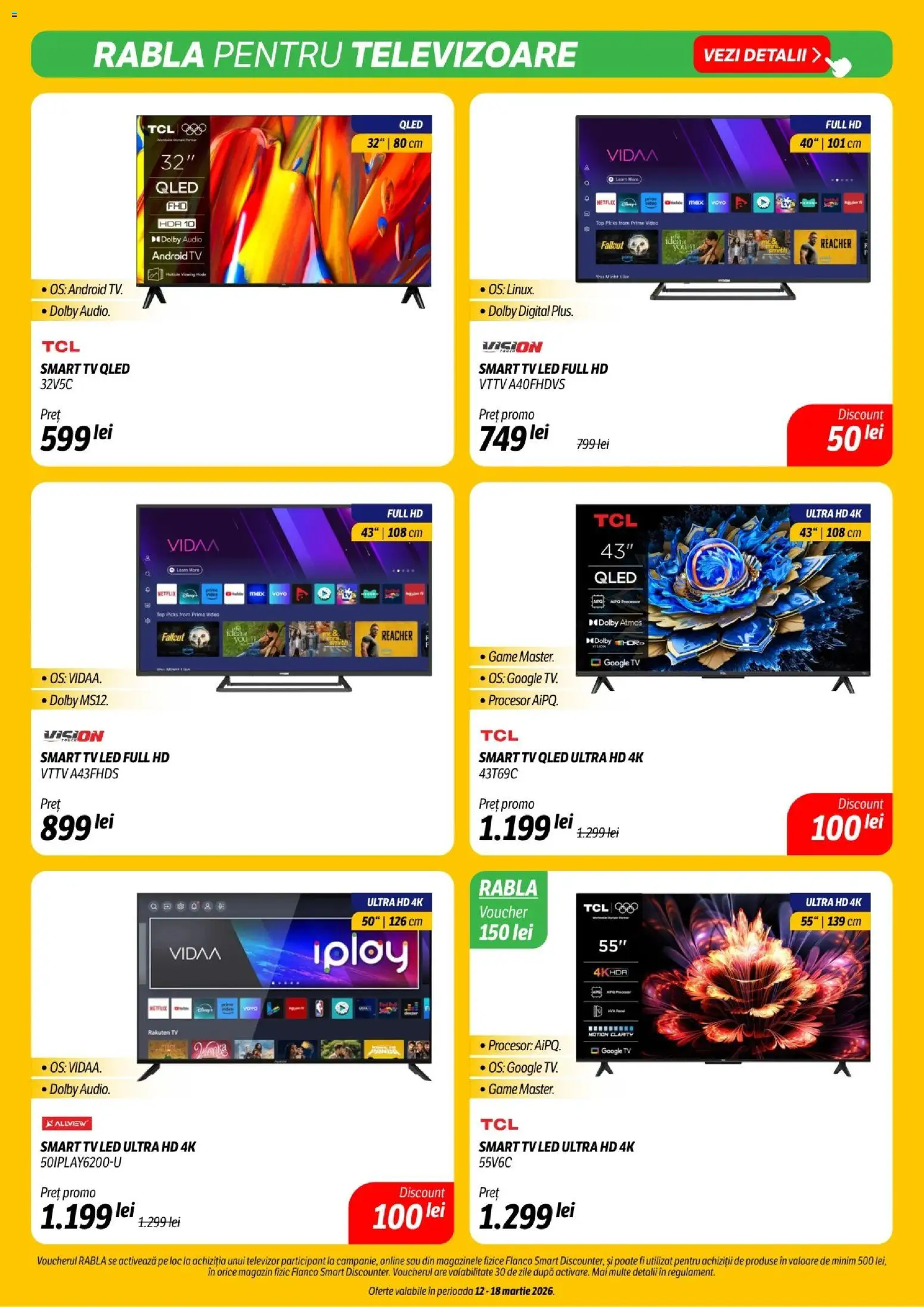 Catalog Flanco 12 - 17 Martie 2026 | Pagina 13 | Produse: Televizor, Video, Top, Babak