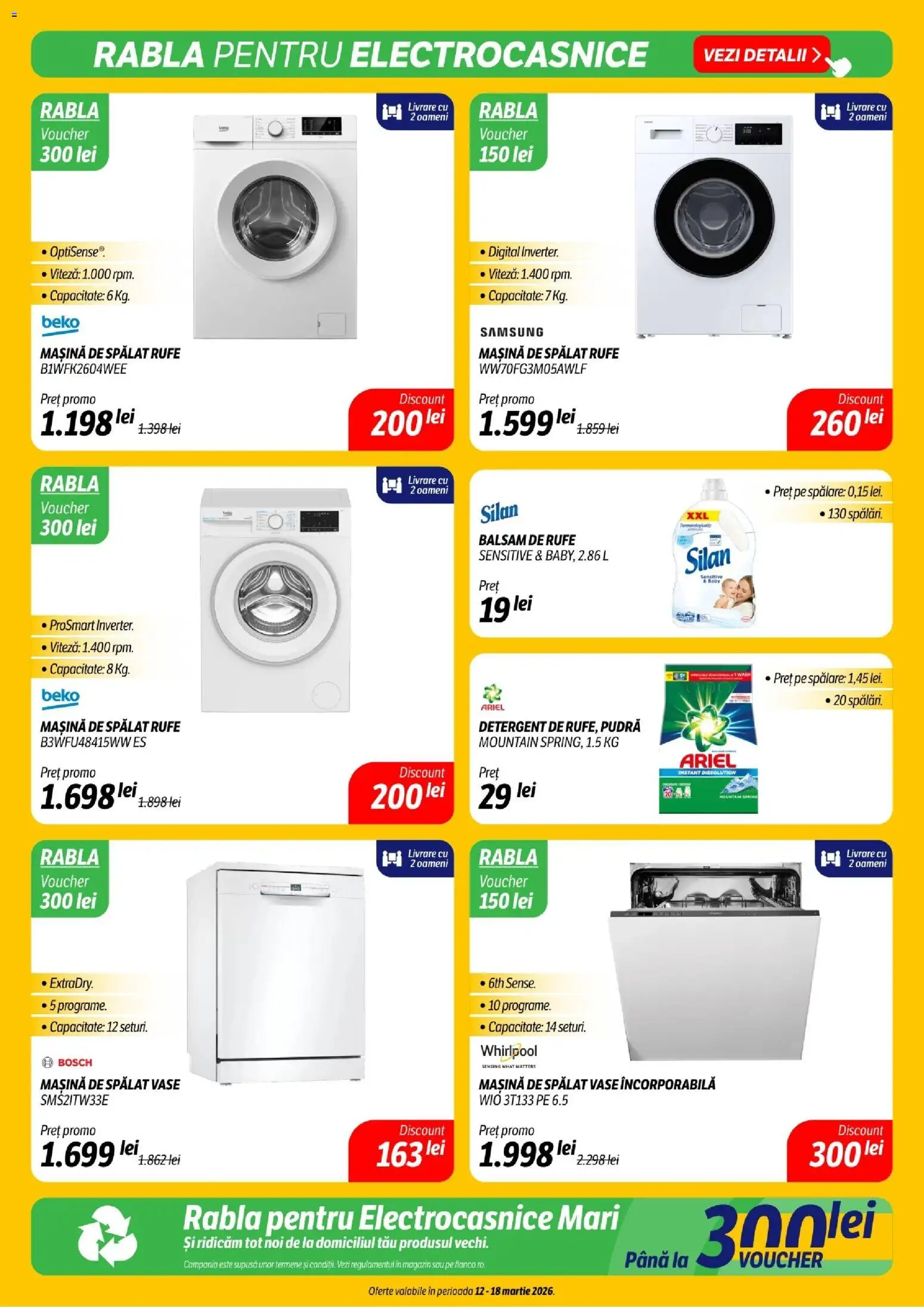 Catalog Flanco 12 - 17 Martie 2026 | Pagina 17 | Produse: Mașină De Spălat, Pudră, Detergent, Balsam de rufe