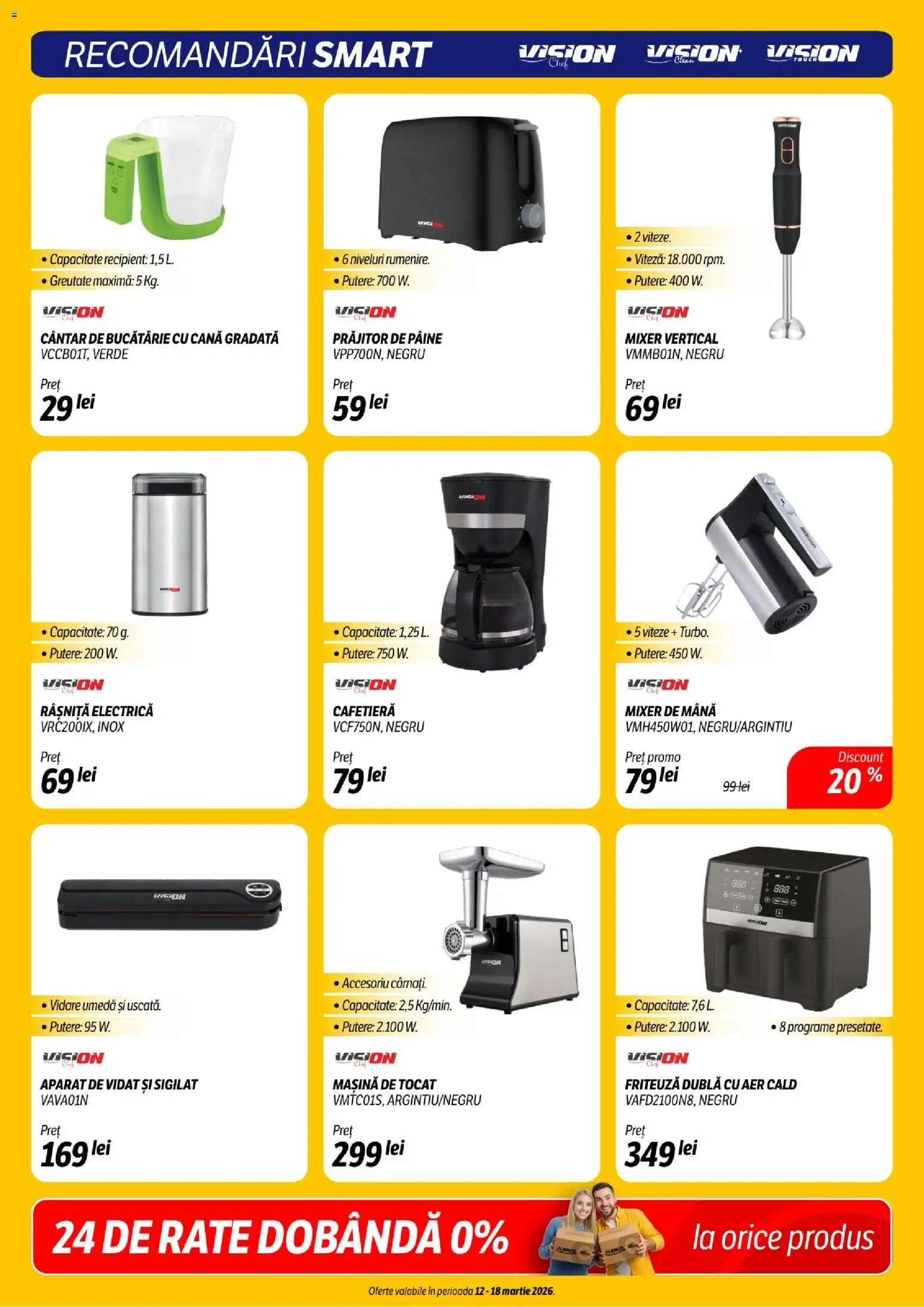 Catalog Flanco 12 - 17 Martie 2026 | Pagina 21 | Produse: Pomelo, Cafetieră, Mixer, Cântar