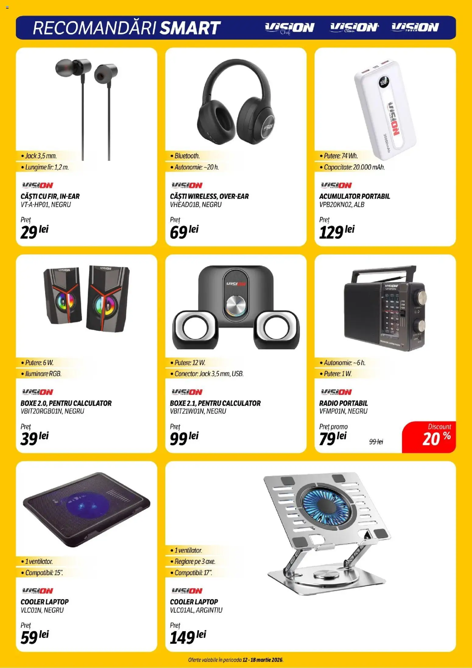 Catalog Flanco 12 - 17 Martie 2026 | Pagina 24 | Produse: Laptop, Radio, Căști, Conector