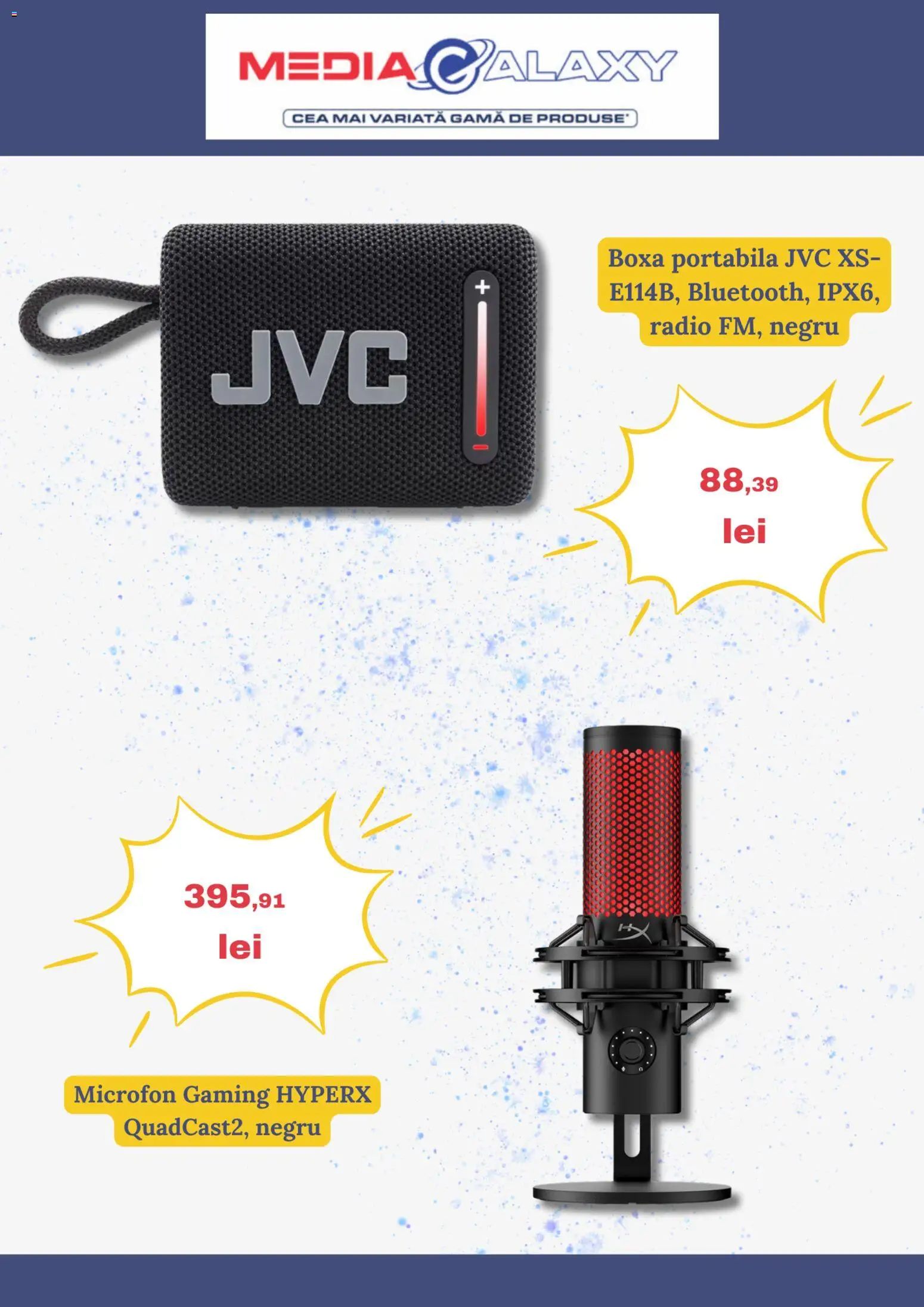 Catalog Media Galaxy 12 - 17 Martie 2026 | Pagina 2 | Produse: Radio, Microfon, Boxă portabilă