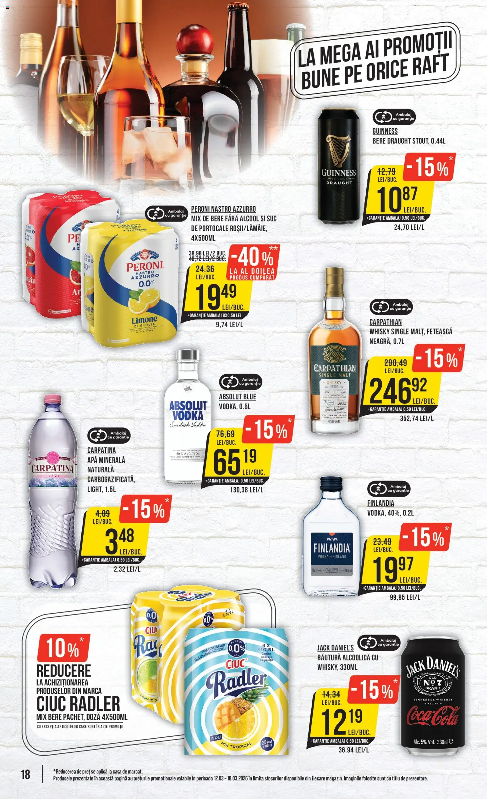 Catalog Mega Image 12 - 17 Martie 2026 | Pagina 18 | Produse: Raft, Amerikan servis, Portocale, Vodka