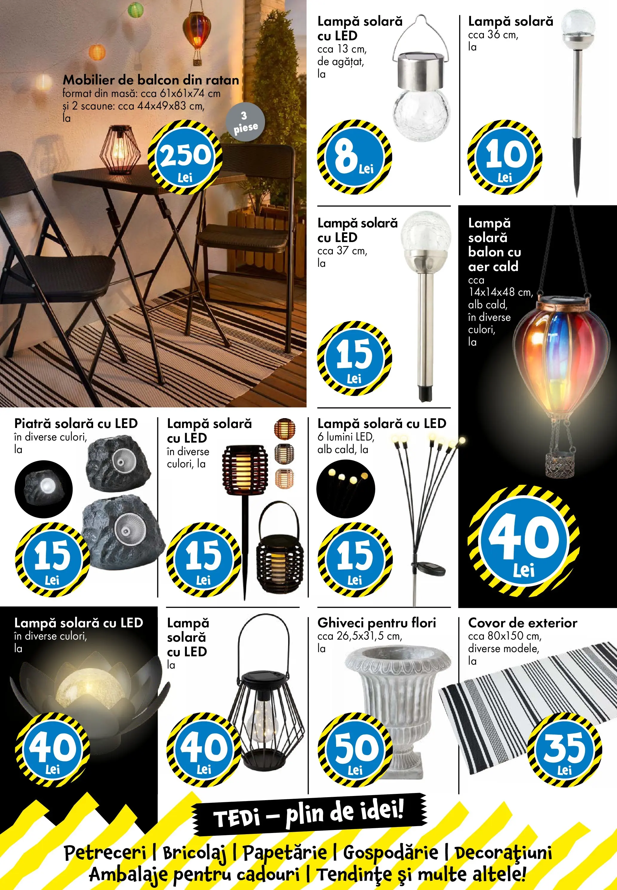 Catalog TEDi 13 - 21 Martie 2026 | Pagina 26 | Produse: Masă, Babak, Covor, Ghiveci