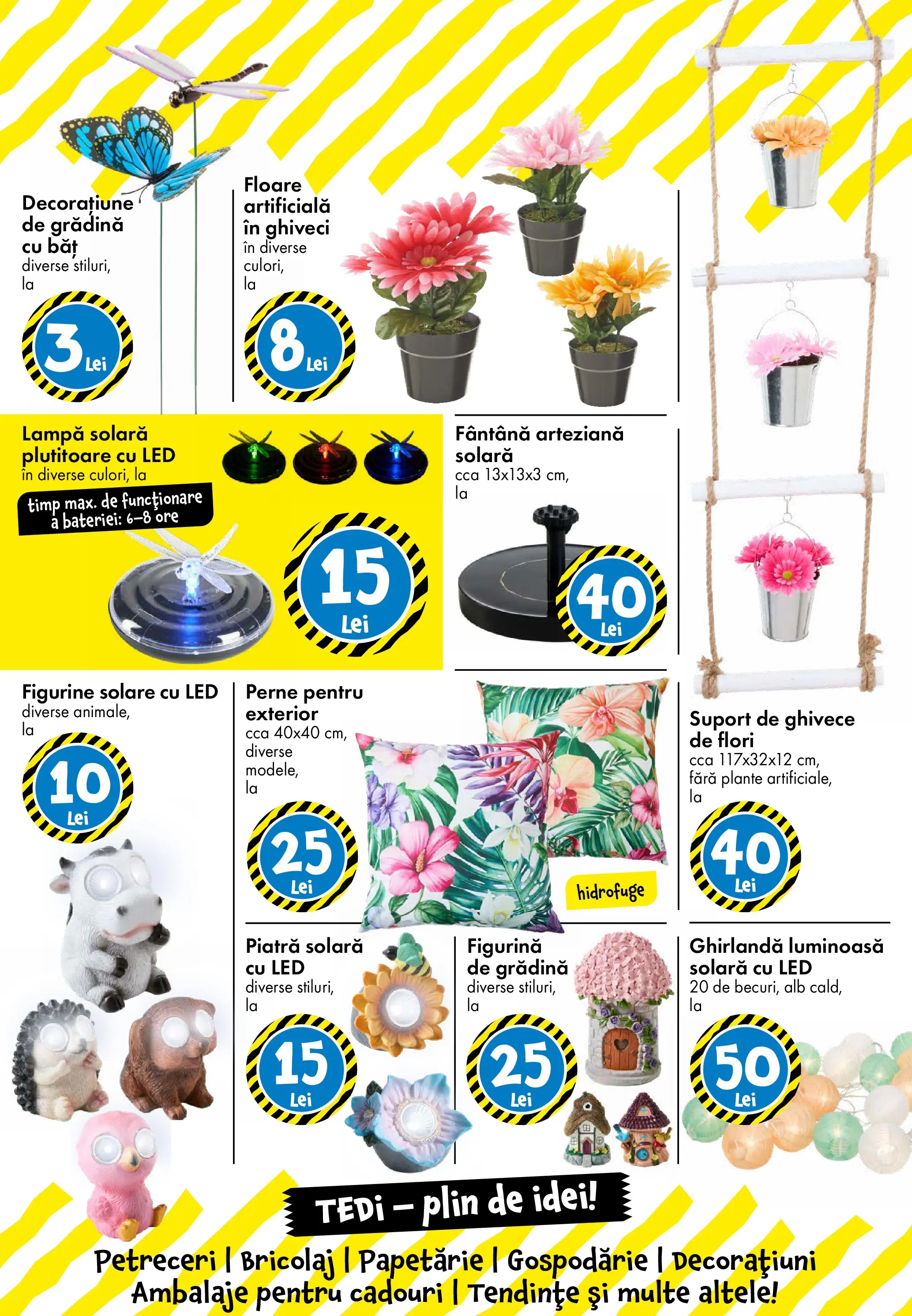 Catalog TEDi 13 - 21 Martie 2026 | Pagina 27 | Produse: Babak, Ghiveci, Lampă