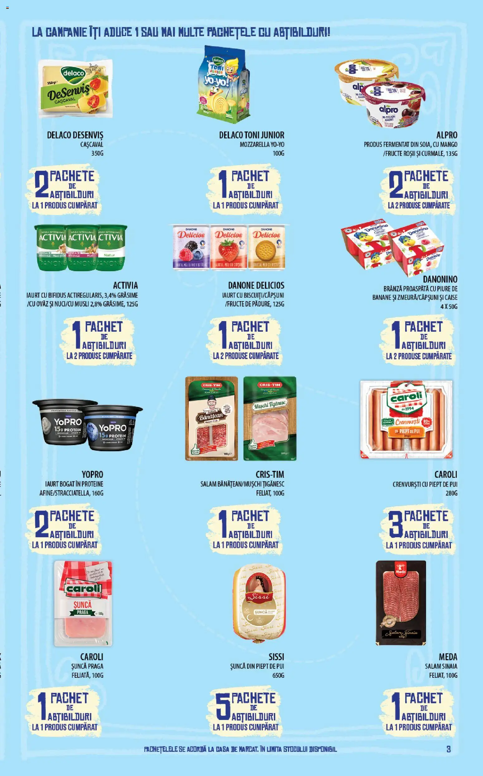 Catalog Mega Image 12 - 24 Martie 2026 | Pagina 3 | Produse: Masaüstü kılıfı, Crenvurști, Roșii, Ahtapot