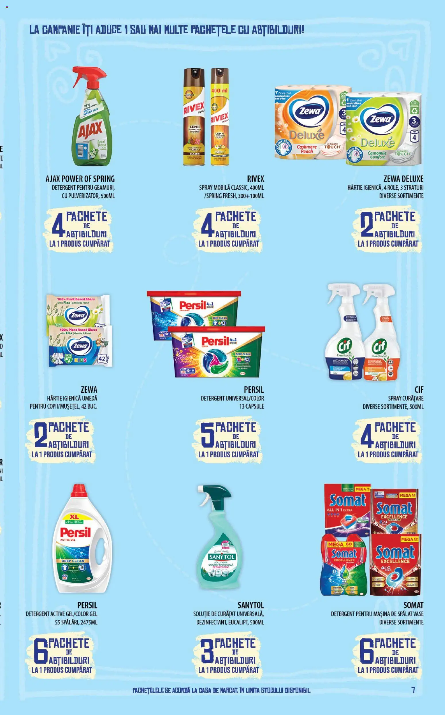 Catalog Mega Image 12 - 24 Martie 2026 | Pagina 7 | Produse: Pomelo, Mașină De Spălat, Mașină De Spălat Vase, Detergent pentru mașina de spălat