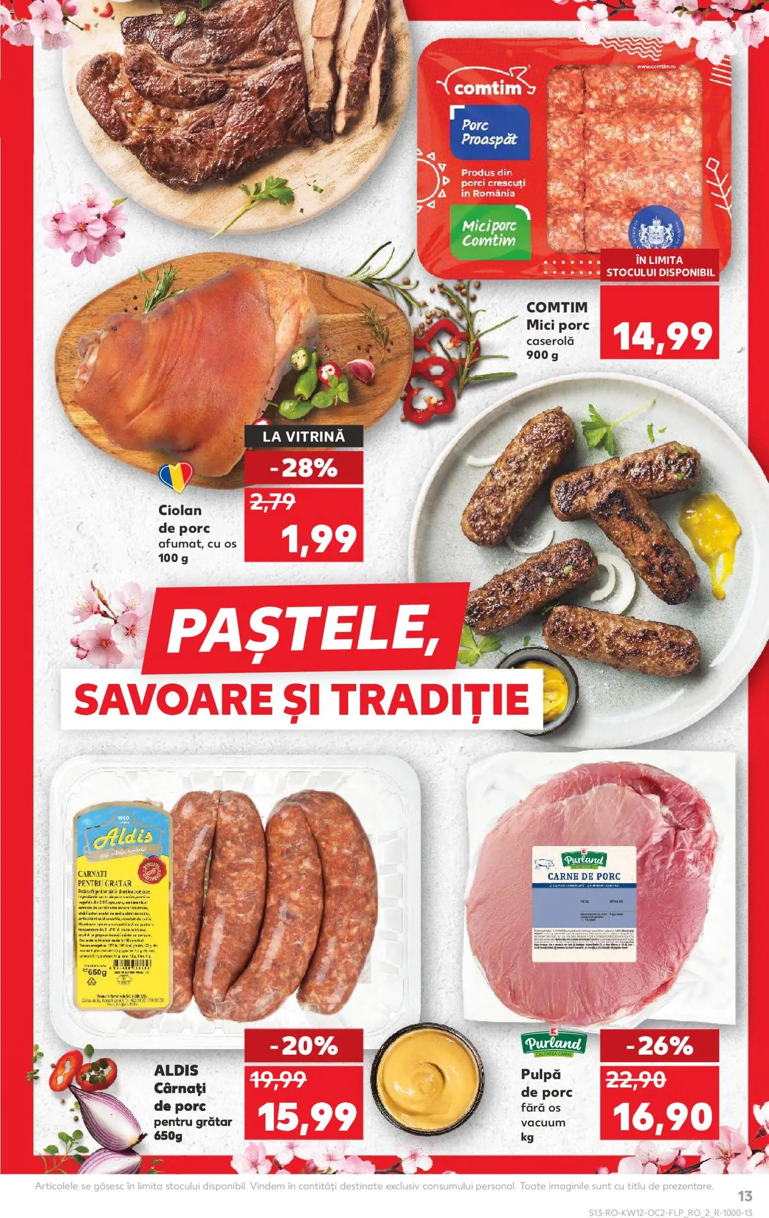 Catalog Kaufland 18 - 23 Martie 2026 | Pagina 13 | Produse: Grătar, Vitrină, Mici, Cârnați