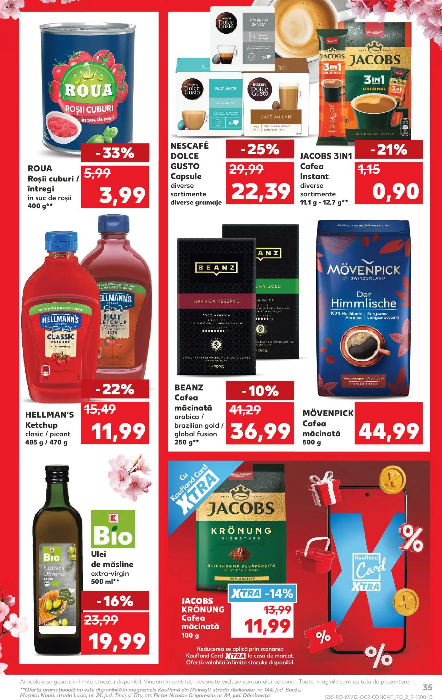 Catalog Kaufland 18 - 23 Martie 2026 | Pagina 35 | Produse: Măsline, Köpek çiti, Suc, Ketchup