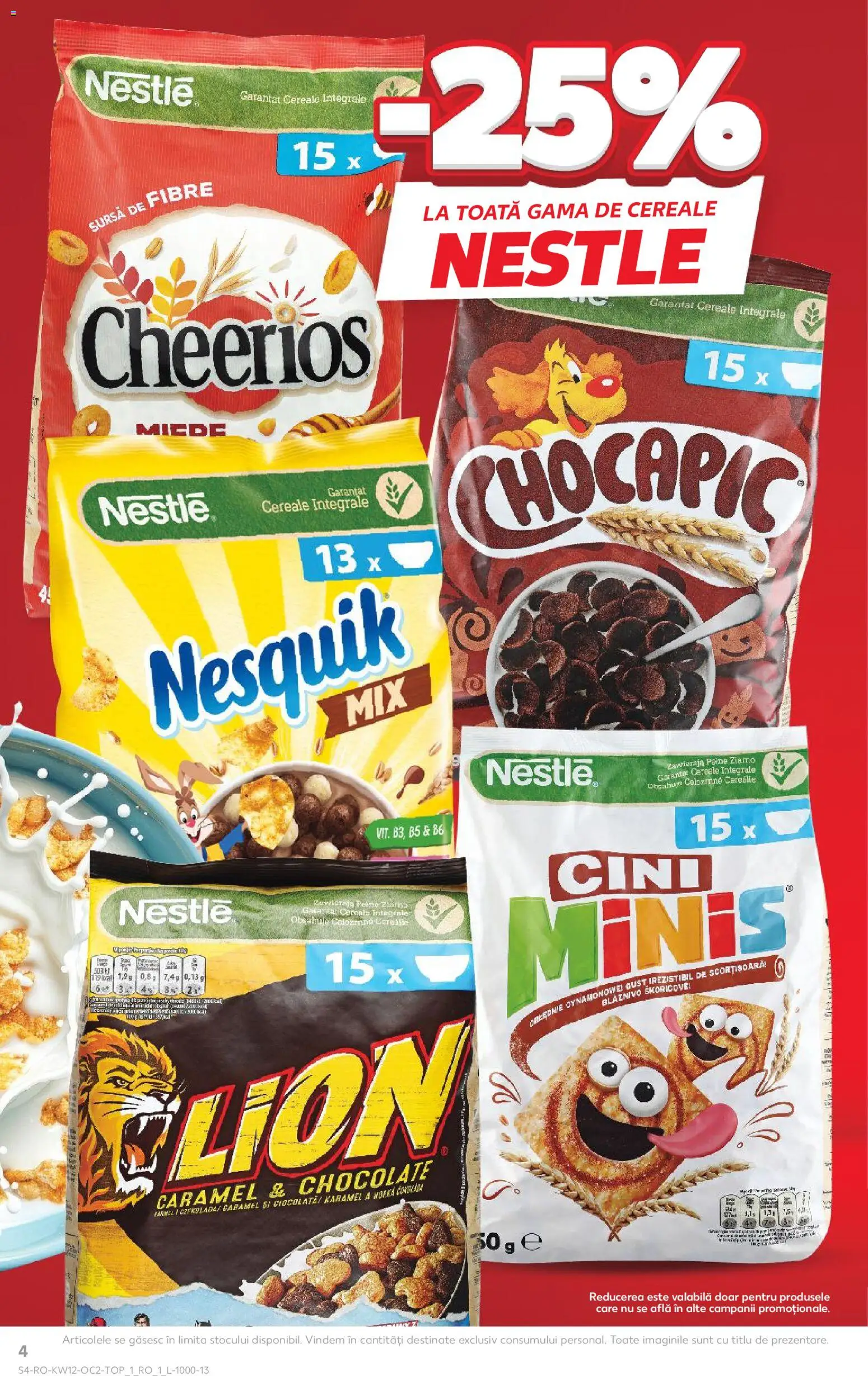 Catalog Kaufland 18 - 23 Martie 2026 | Pagina 4 | Produse: Ciocolată, Cereale