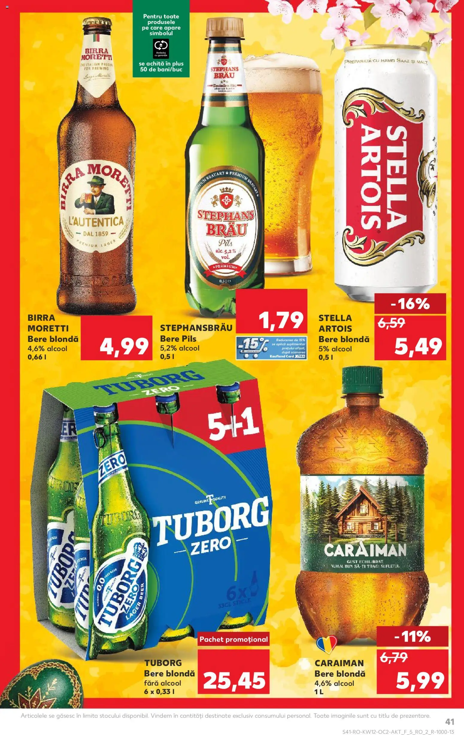 Catalog Kaufland 18 - 23 Martie 2026 | Pagina 41 | Produse: Bere