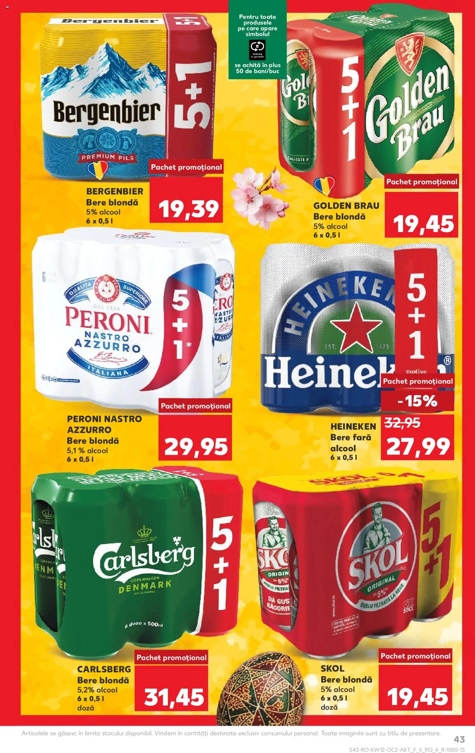Catalog Kaufland 18 - 23 Martie 2026 | Pagina 43 | Produse: Atıştırmalık, Bere, Plastik Kulübe